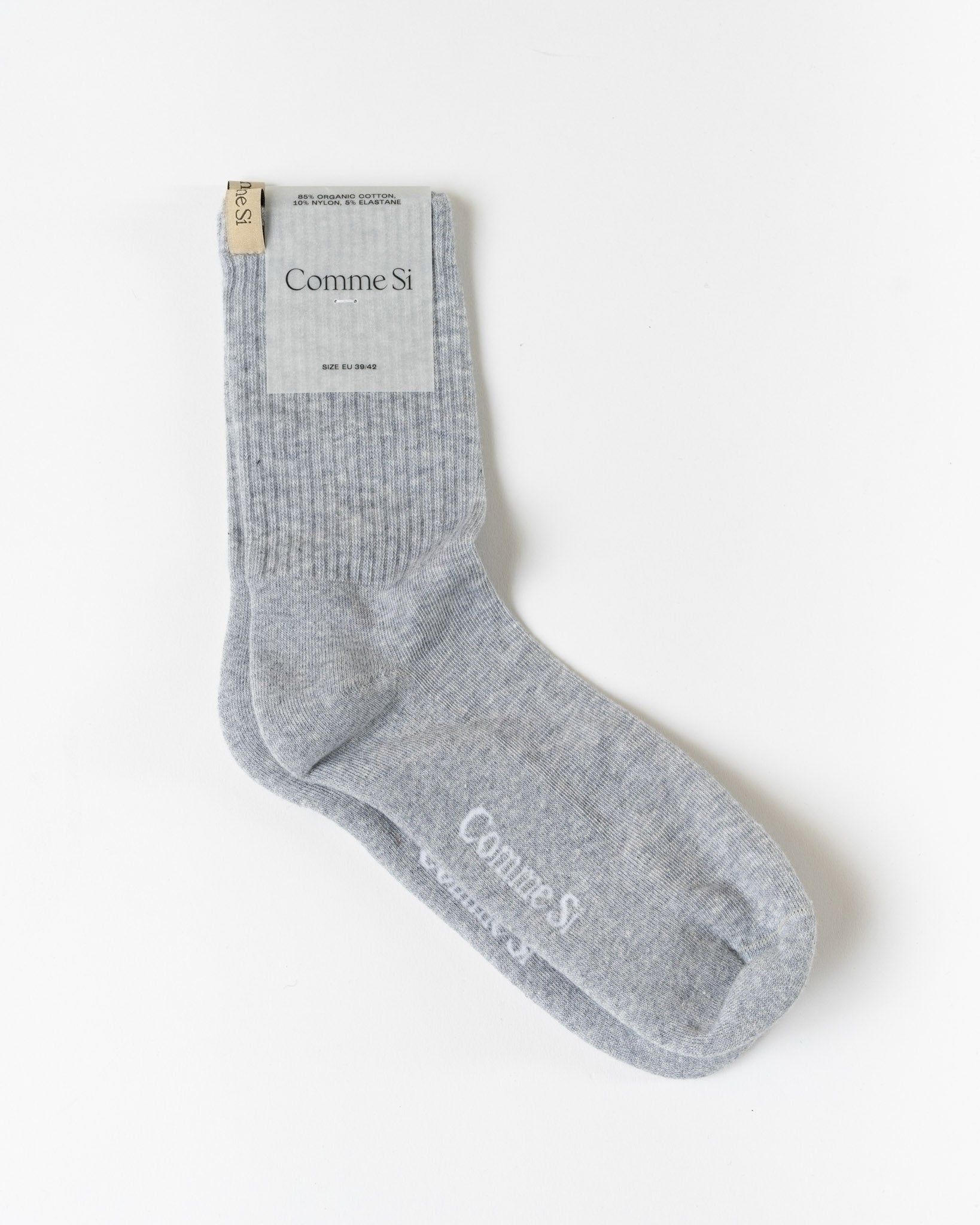 Comme Si The Tube Sock in Heather Grey