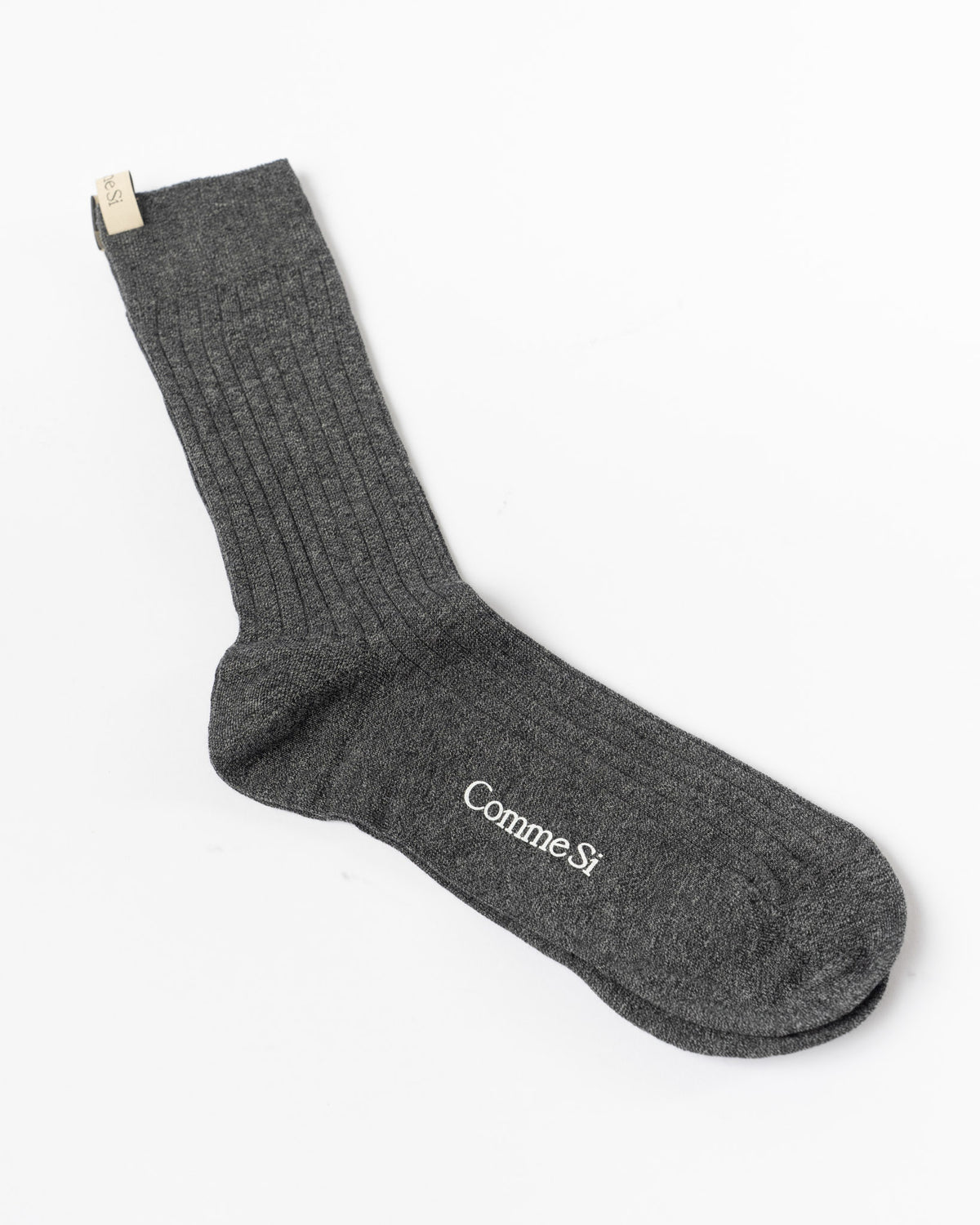 Comme Si The Yves Sock in Asphalt