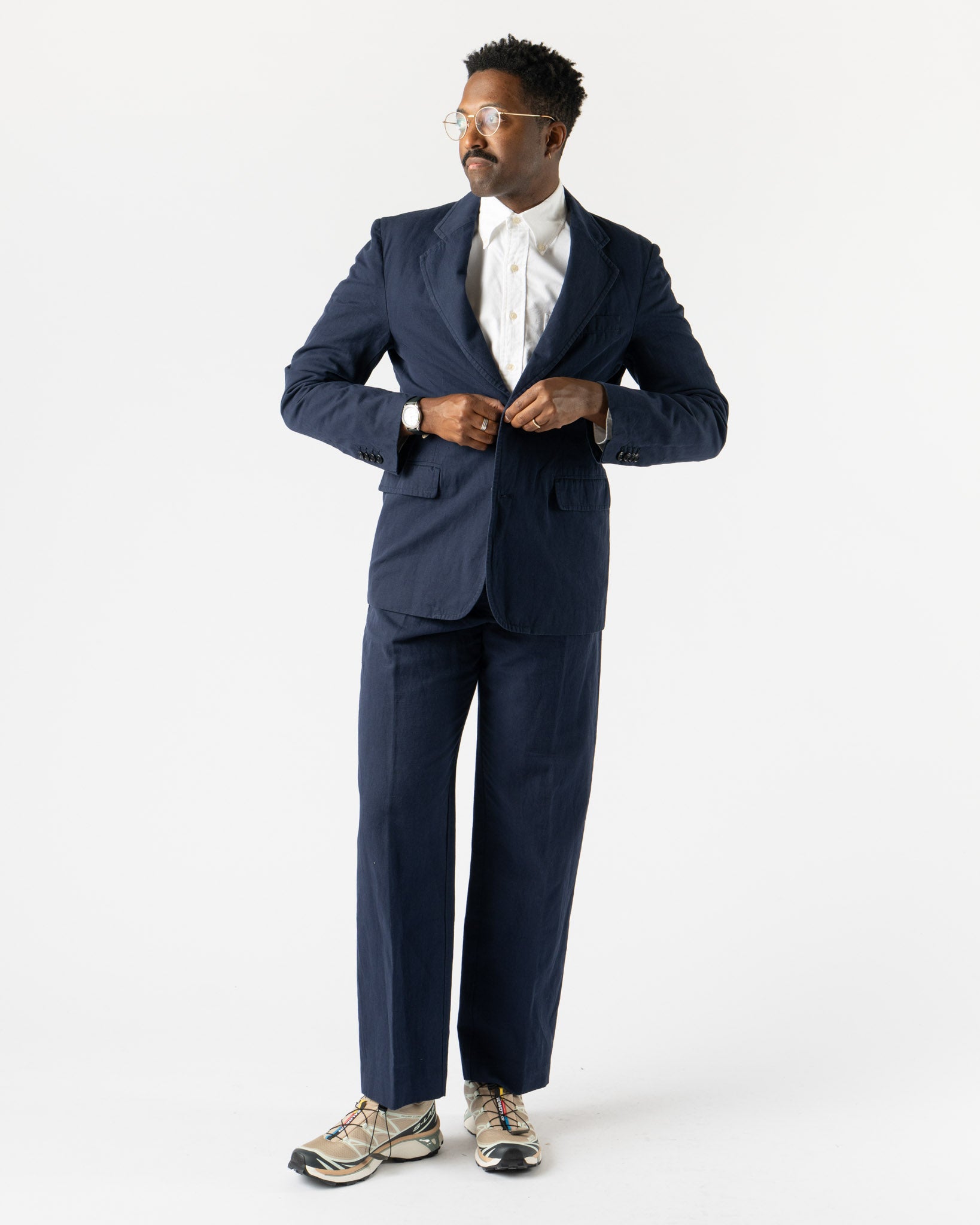 Alex Mill Cooper Trouser in Navy