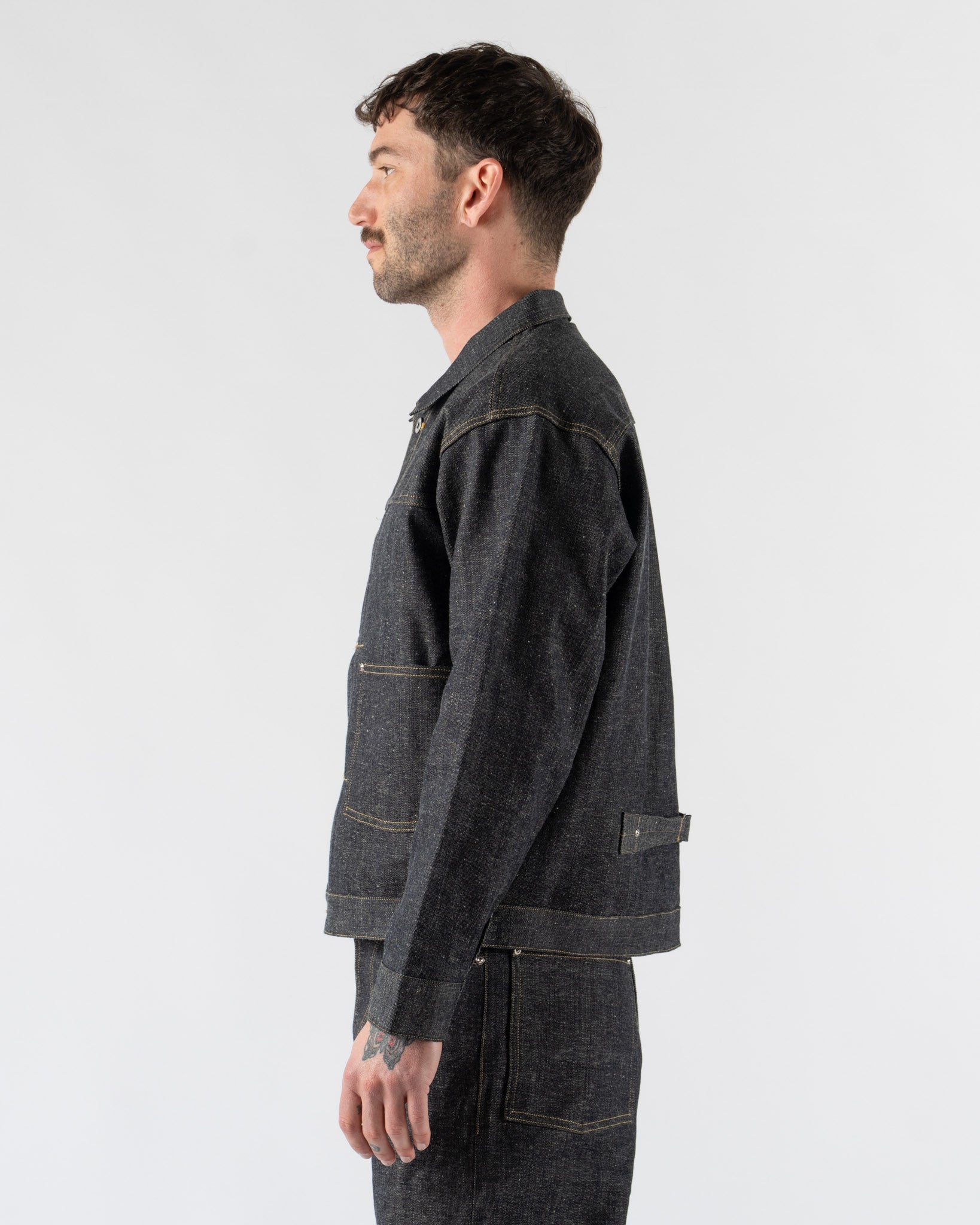 T.T Denim Jacket in Raw Indigo