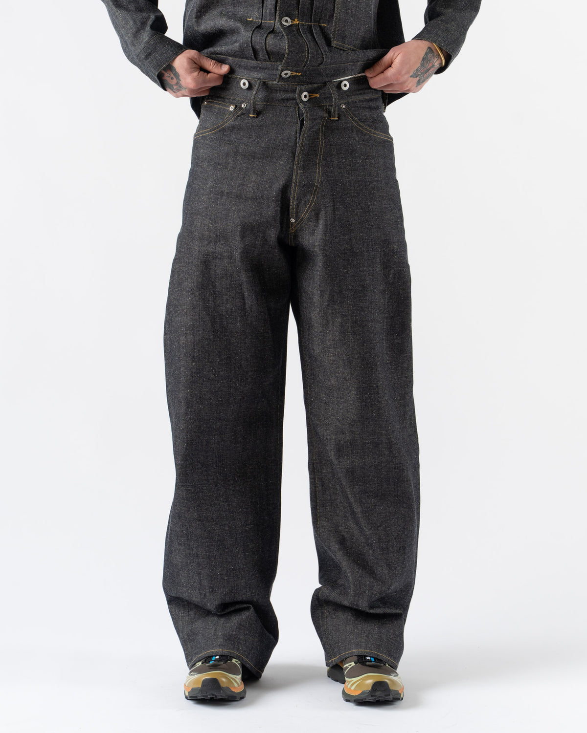 T.T Denim Trousers in Raw Indigo Curated at Jake and Jones