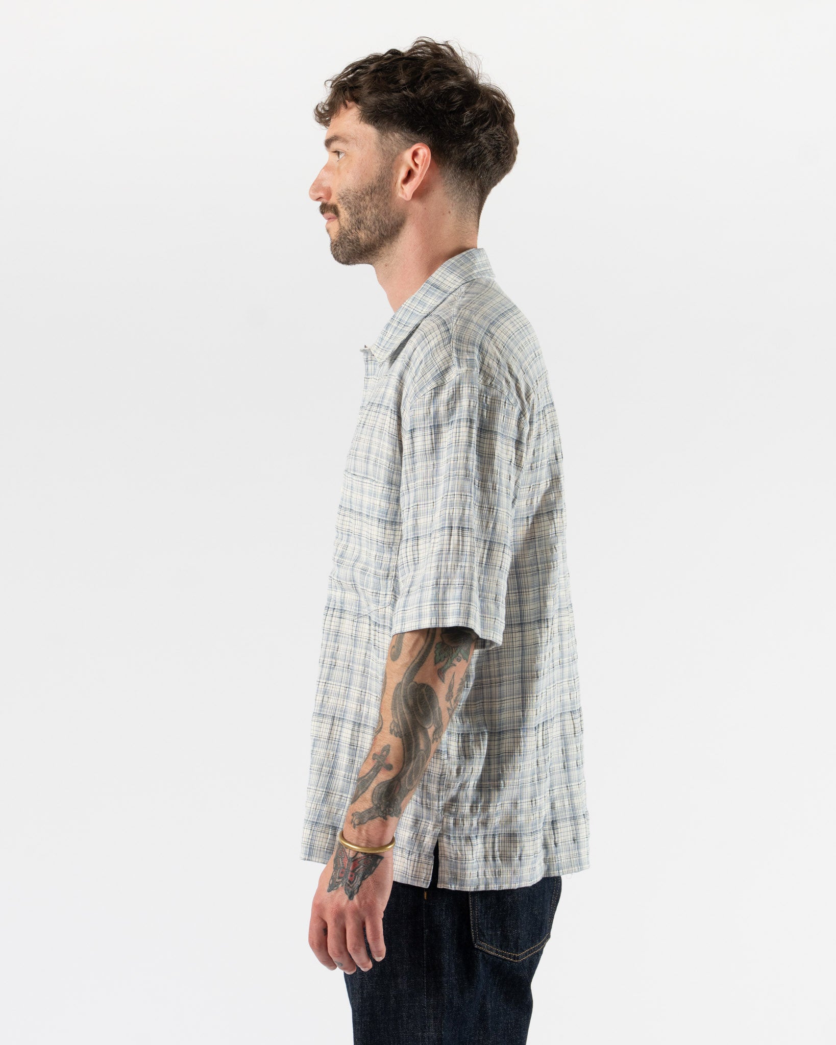 Sunflower Adam Shirt in Blue