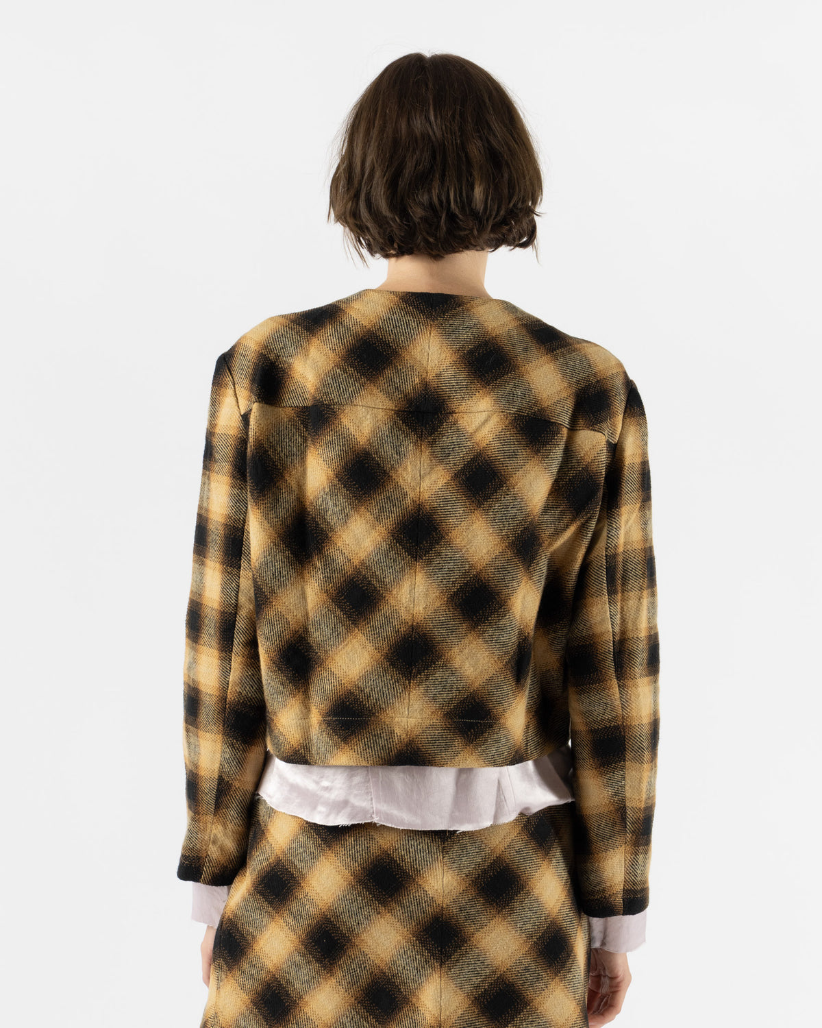 Eckhaus Latta Double Jacket in Hollyhock