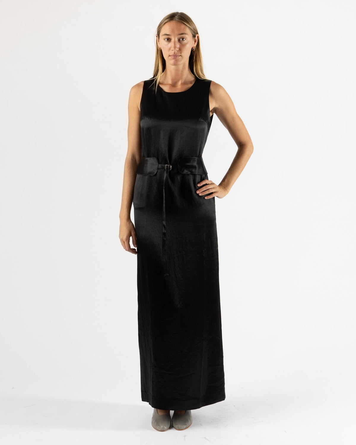 Eckhaus Latta Odyssey Dress in Onyx