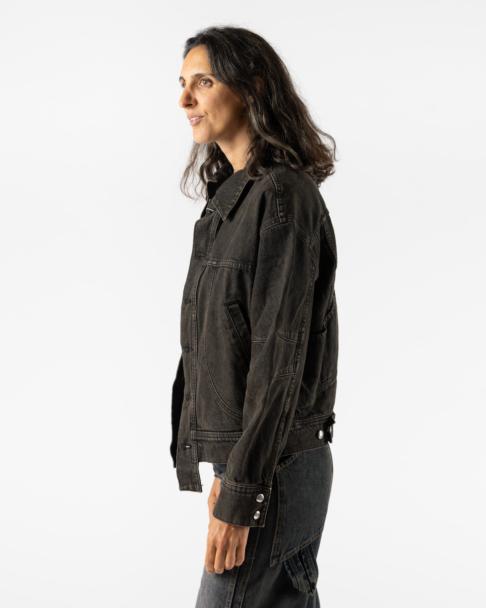 Eckhaus Latta El Jacket Redux in Stone