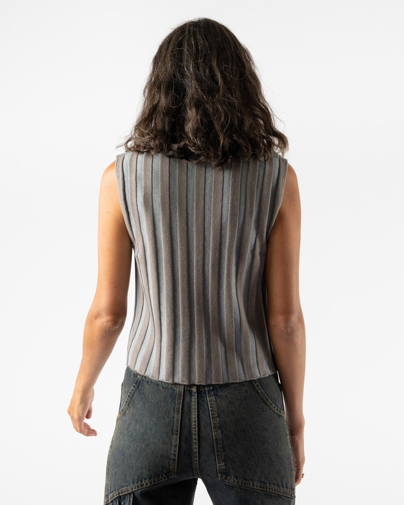 Eckhaus Latta Keyboard Vest in Heron