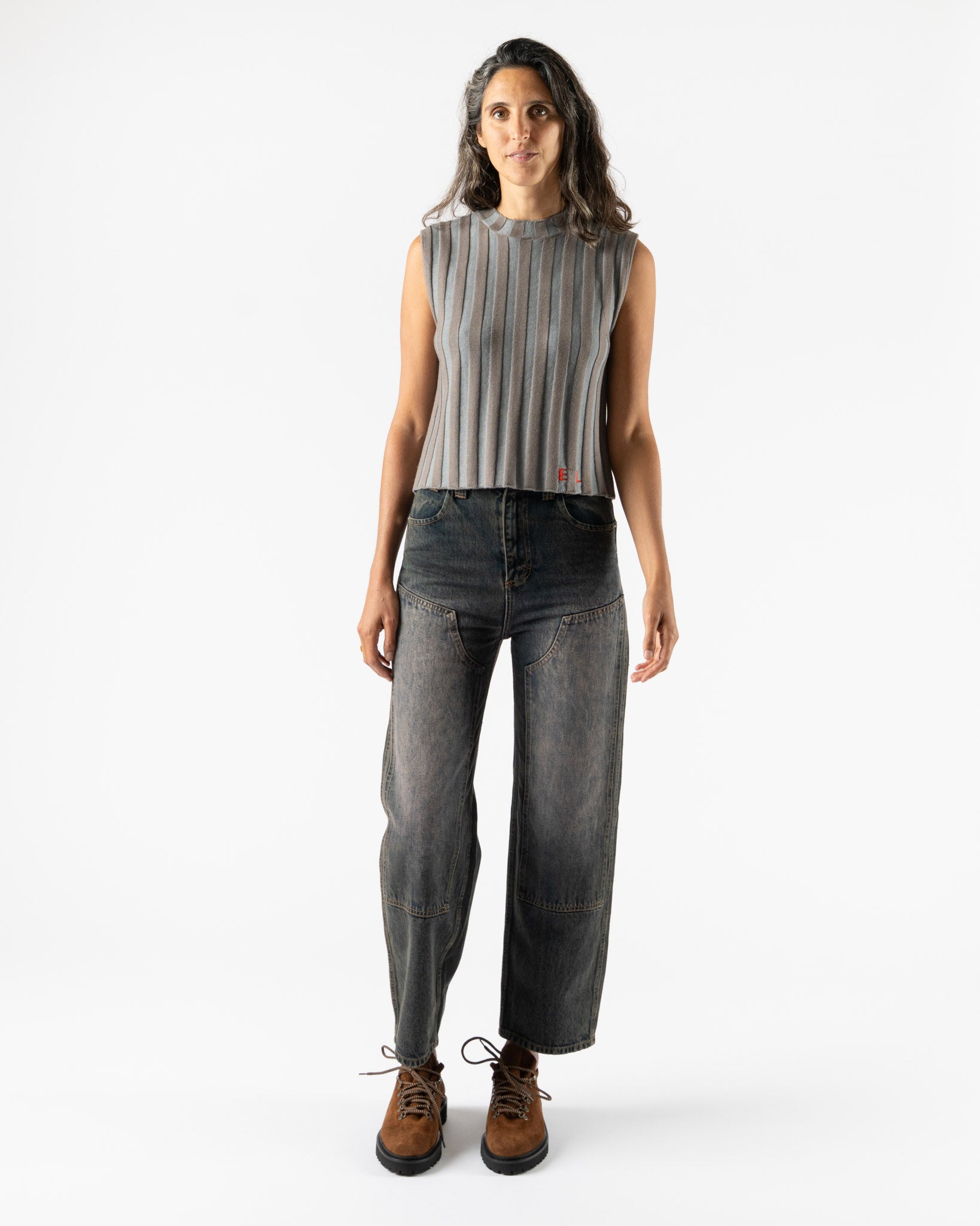 Eckhaus Latta Keyboard Vest in Heron