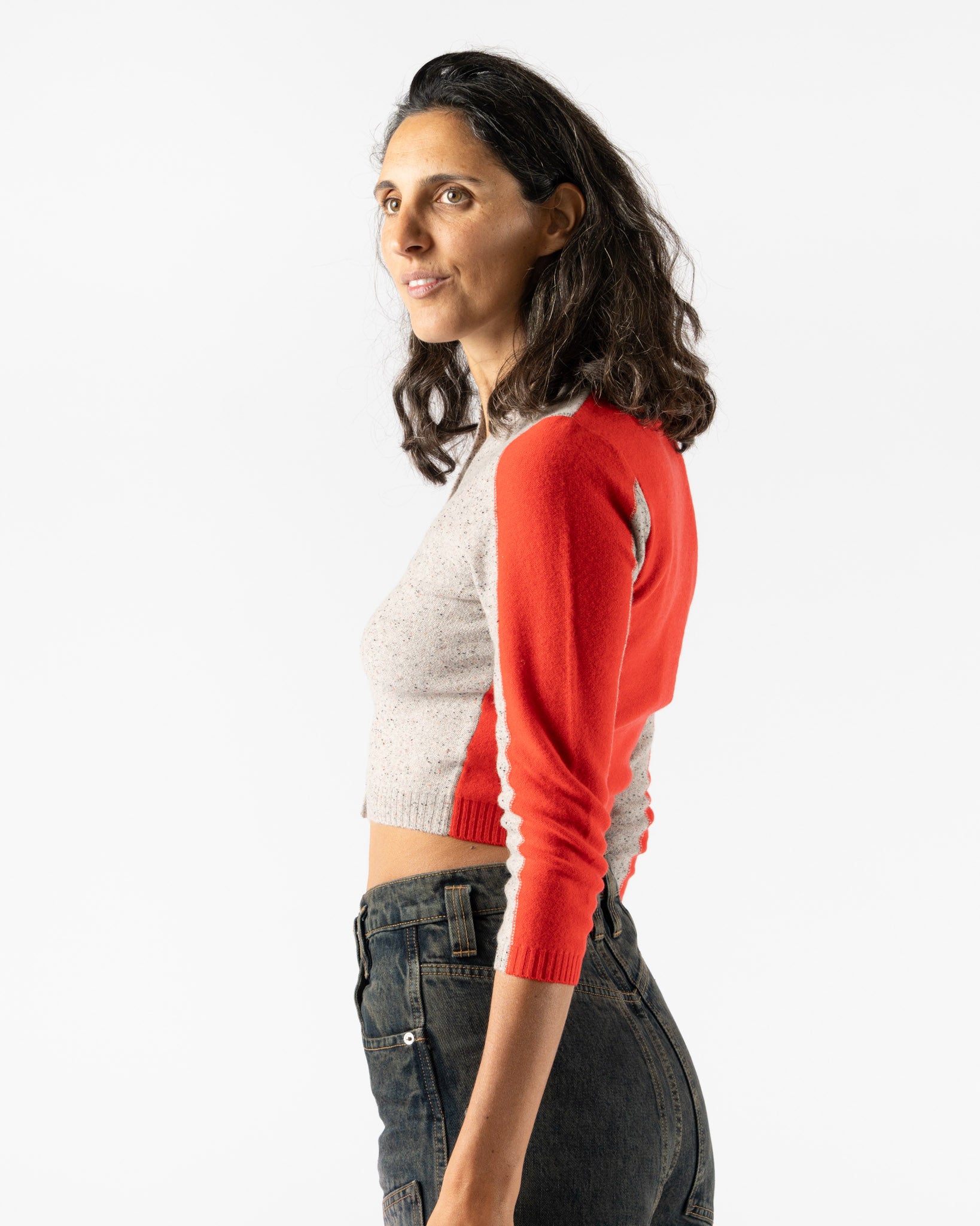 Eckhaus Latta Racer Cardigan in Woodpecker