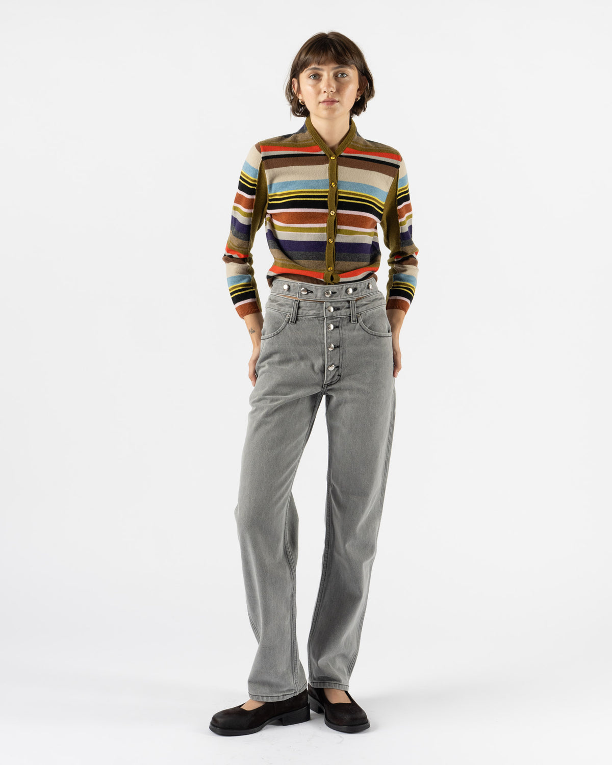 Eckhaus Latta Shadow Jean in Cement