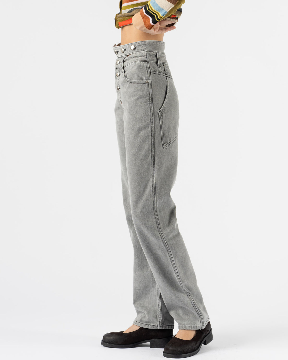 Eckhaus Latta Shadow Jean in Cement