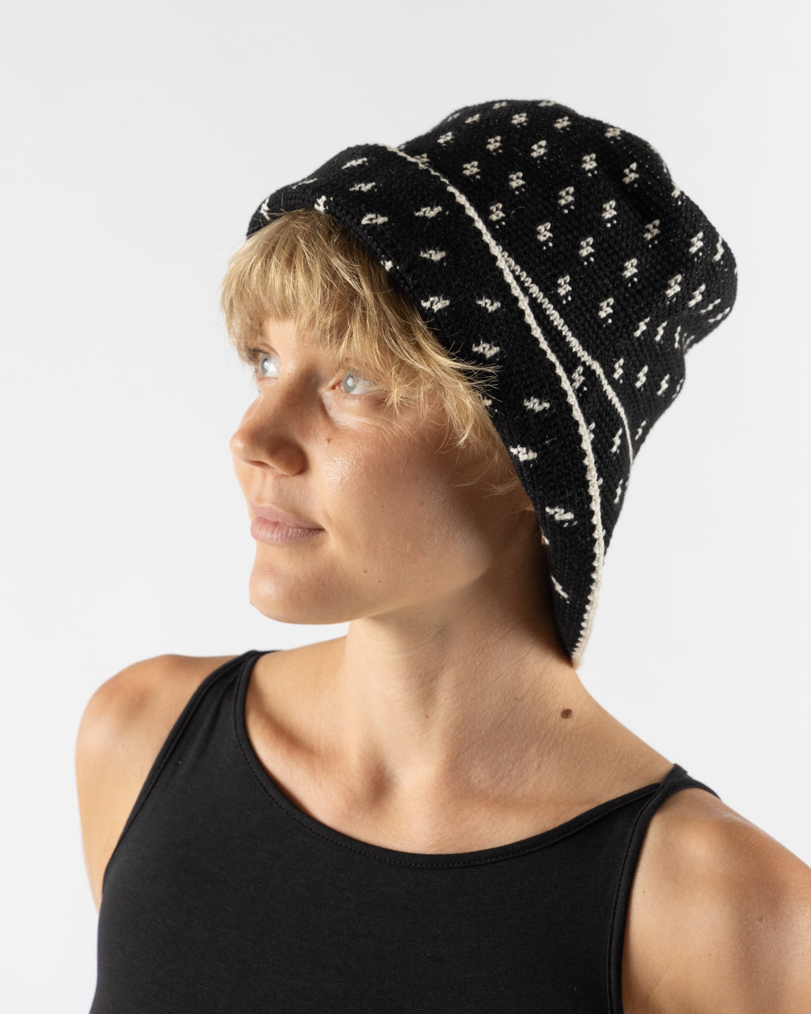 Emily Dawn Long A Hat Named Wanda Black + Ivory
