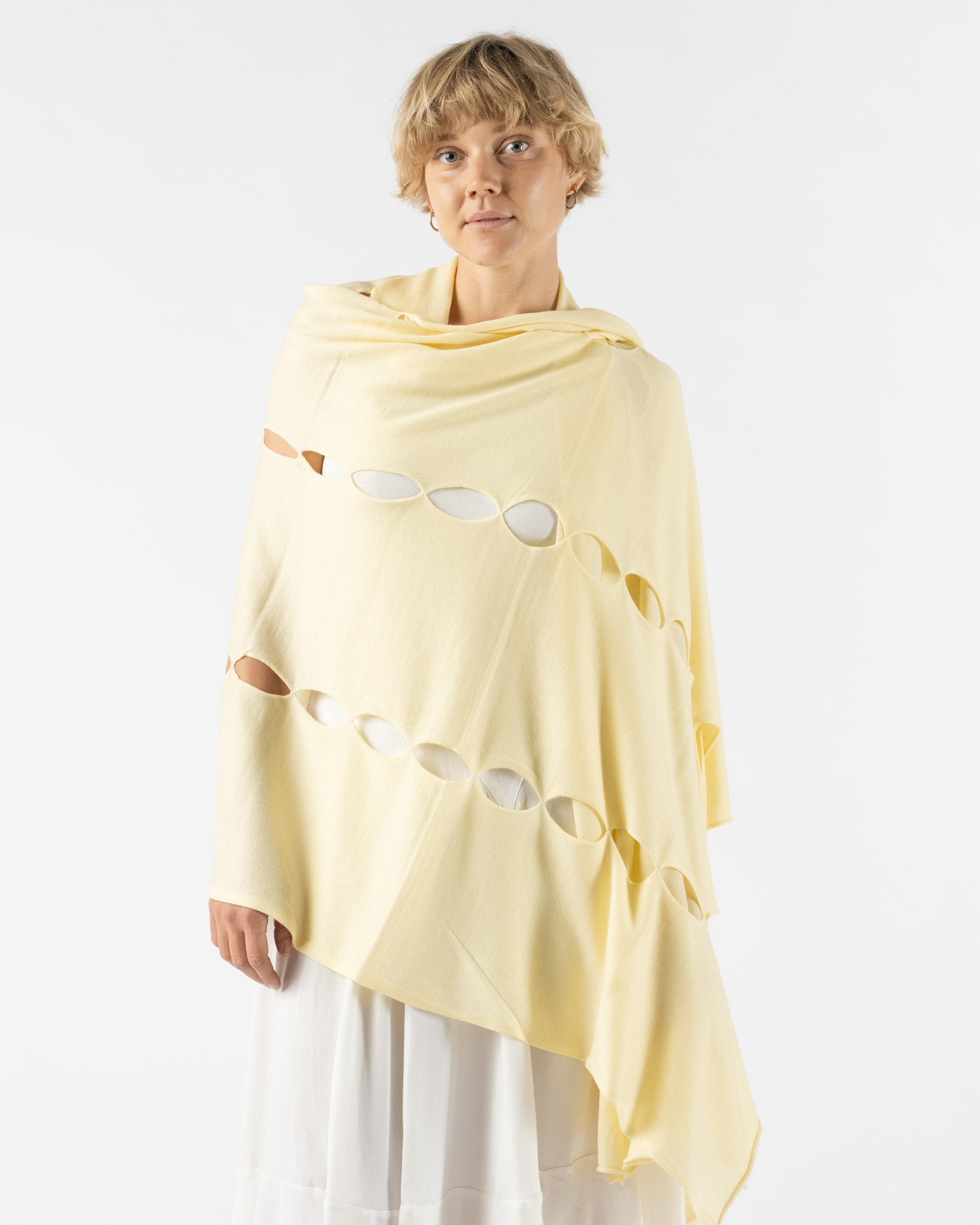 Emily Dawn Long River Shawl Butter