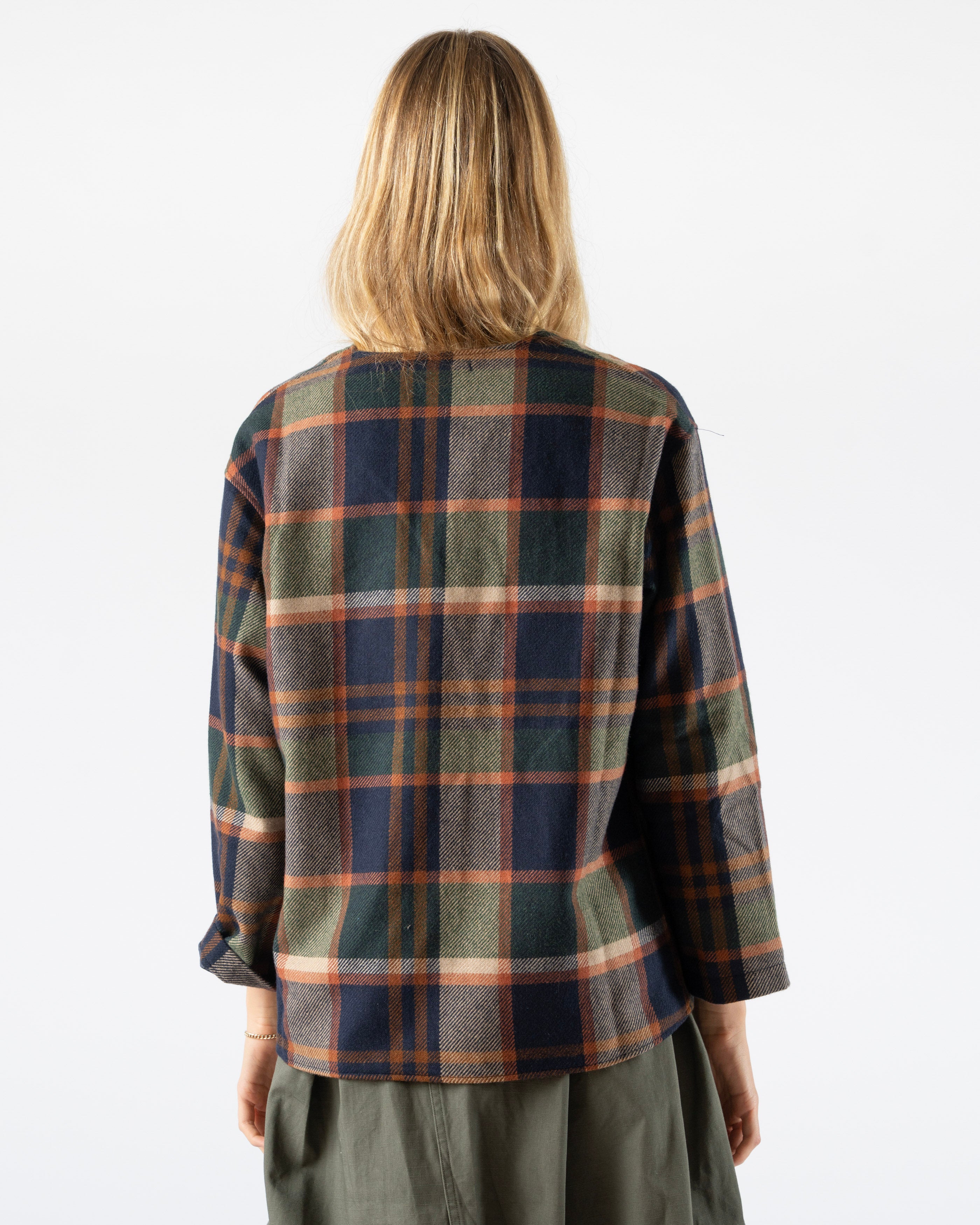 Engineered-Garments-Cutaway-Jacket-in-Navy-Brown-Curated-at-Jake-and-Jones-Santa-Barbara-Boutique