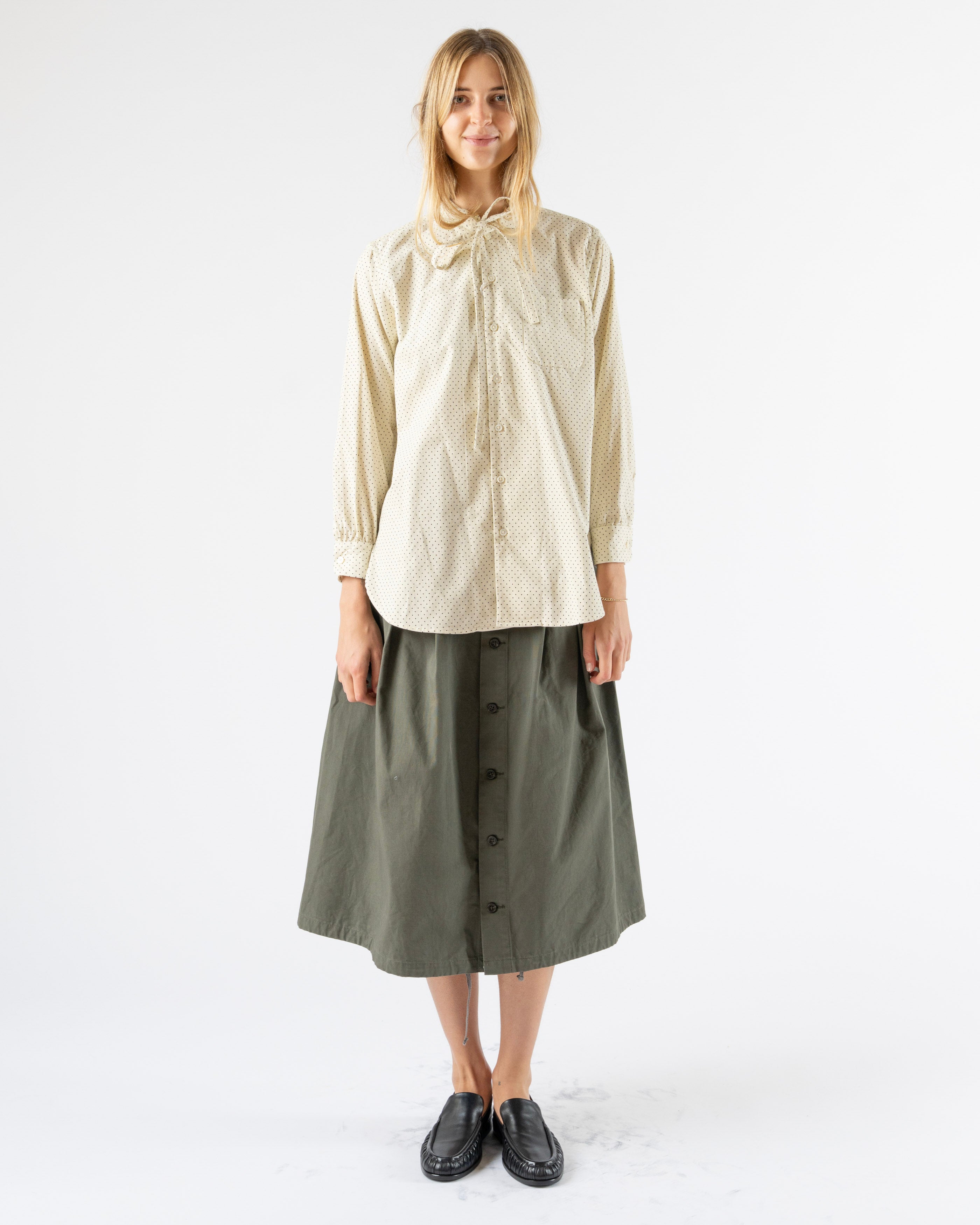 Engineered-Garments-Rounded-Collar-Shirt-in-Ivory-21W-Corduroy-Polka-Dot-Curated-at-Jake-and-Jones-Santa-Barbara-Boutique