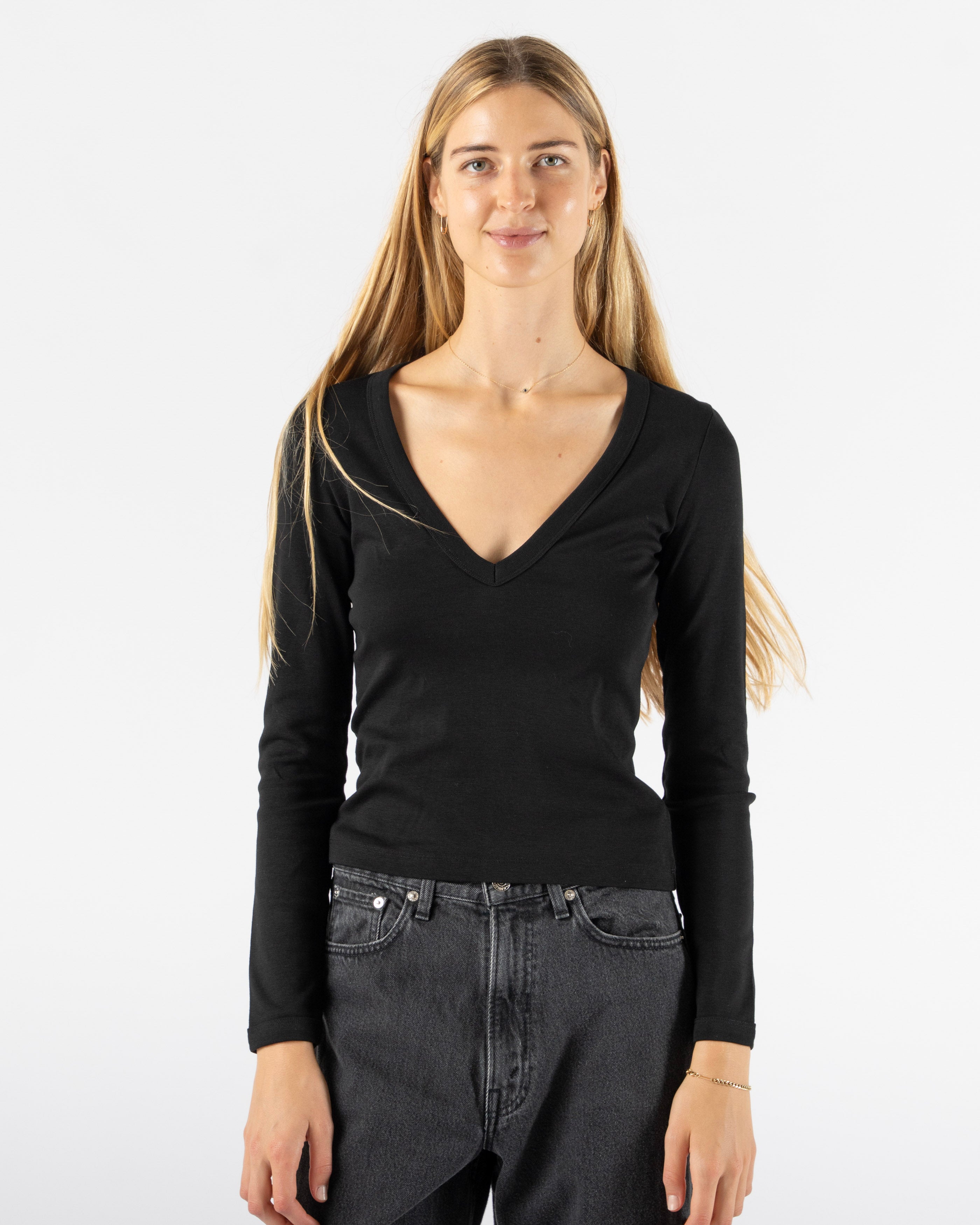 FLORE FLORE Dewi Tank in Black Curated at Jake and Jones