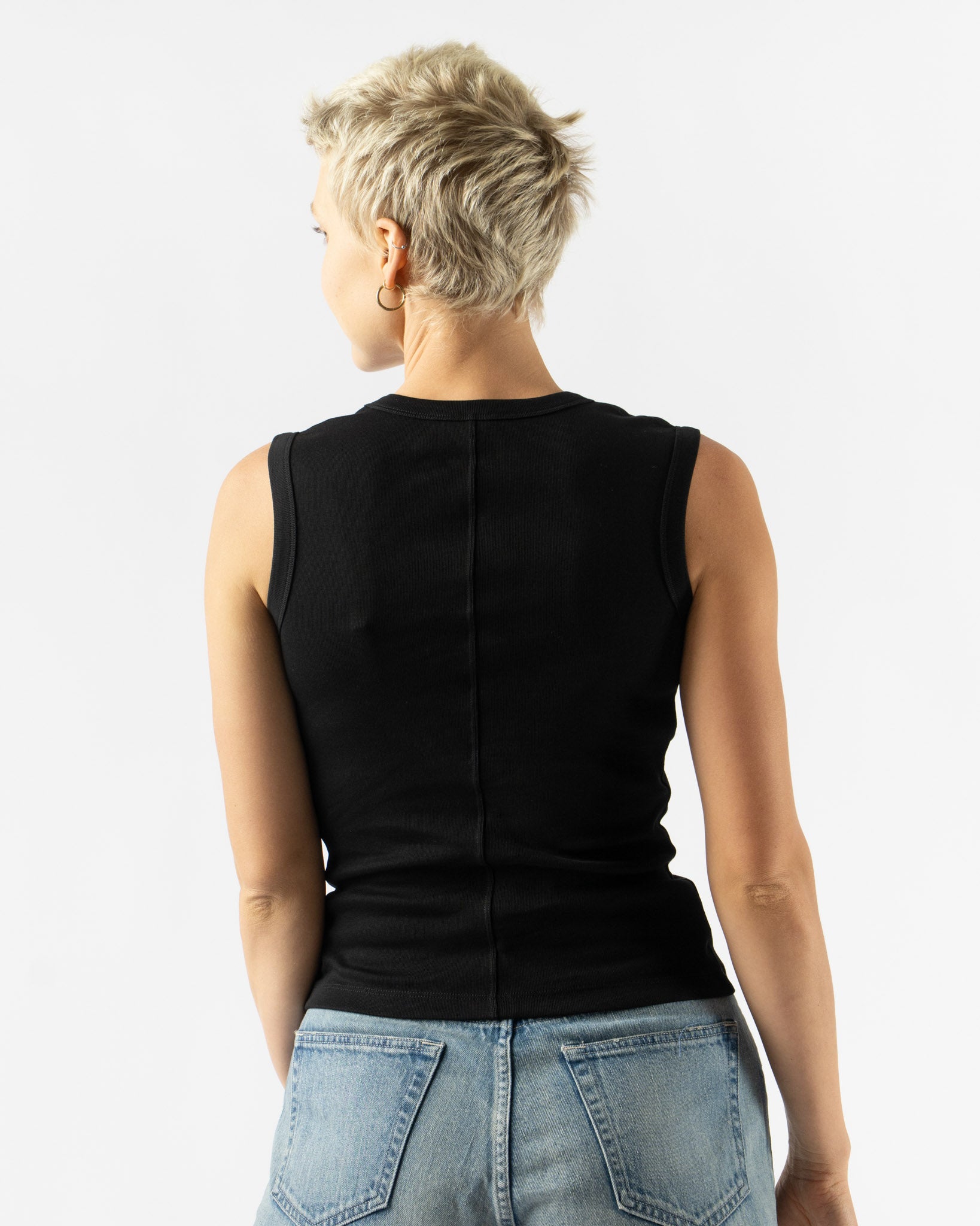 FLORE FLORE Dewi Tank in Black
