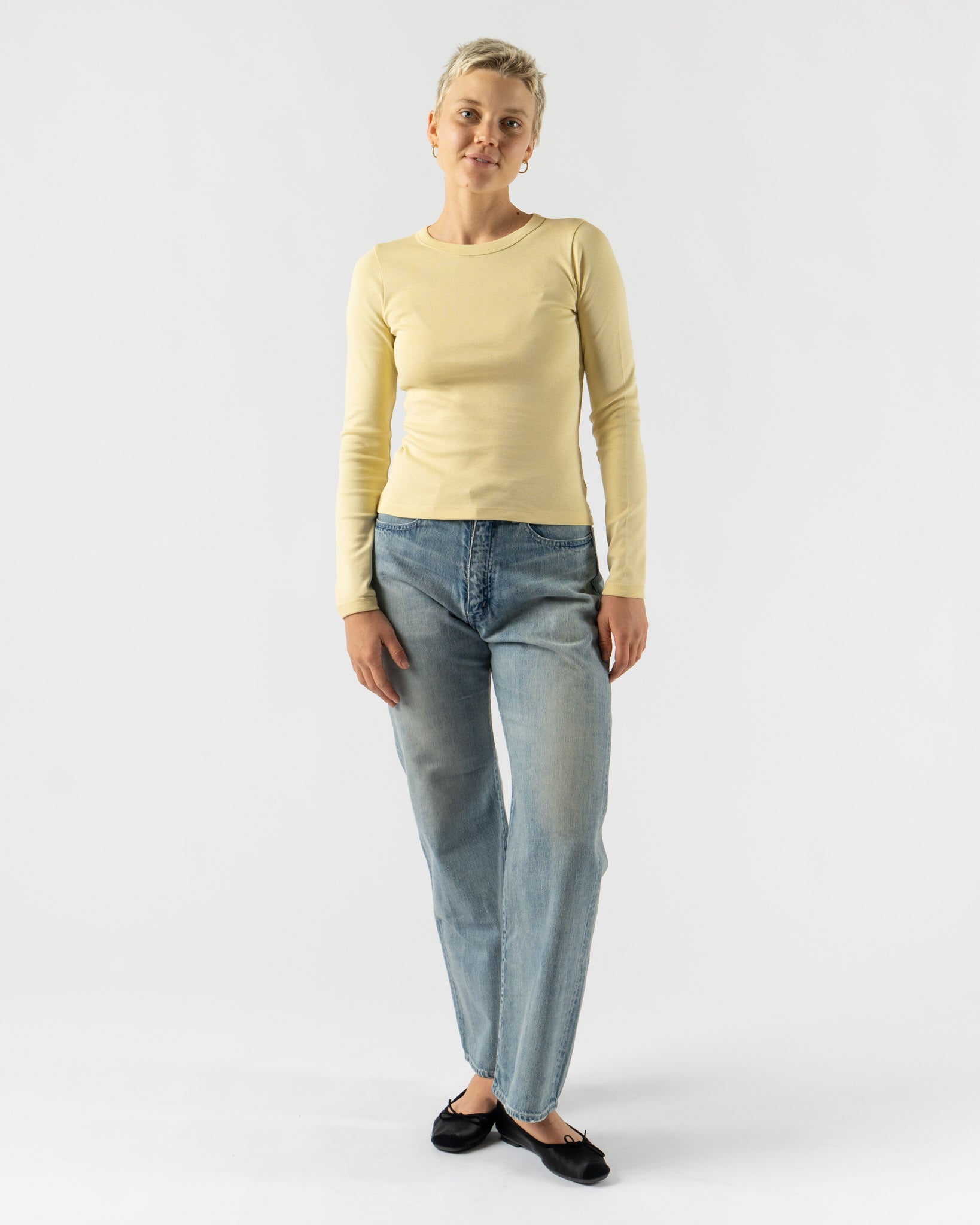 FLORE FLORE Max Tee in Butter