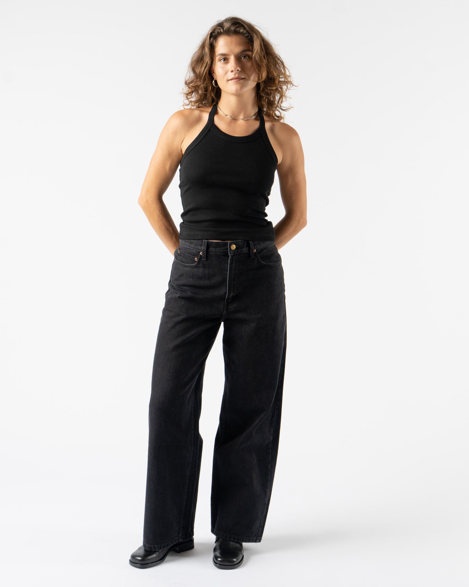 FLORE FLORE Angie Tank in Black