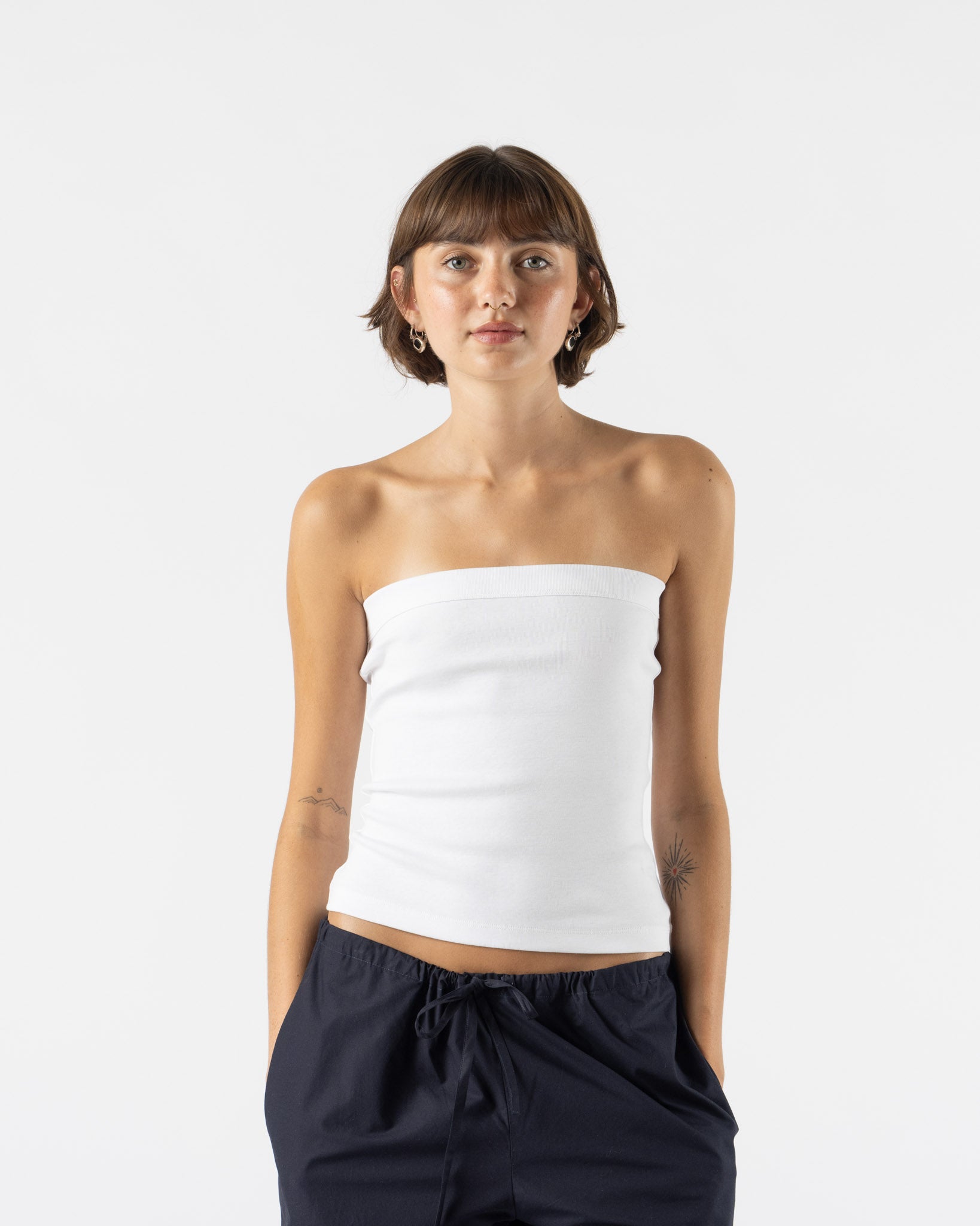 FLORE FLORE Bes Bandeau in White