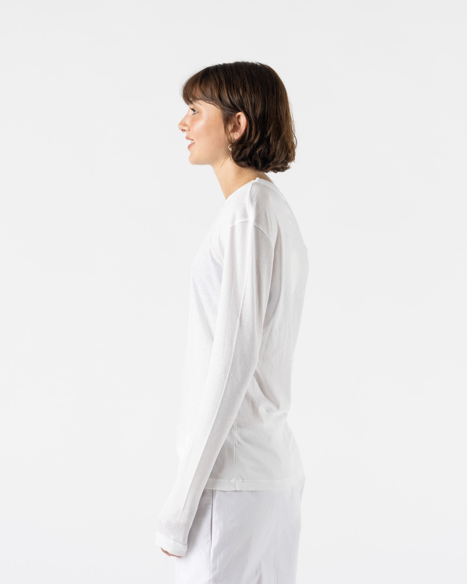 FLORE FLORE Sophie Longsleeve in White