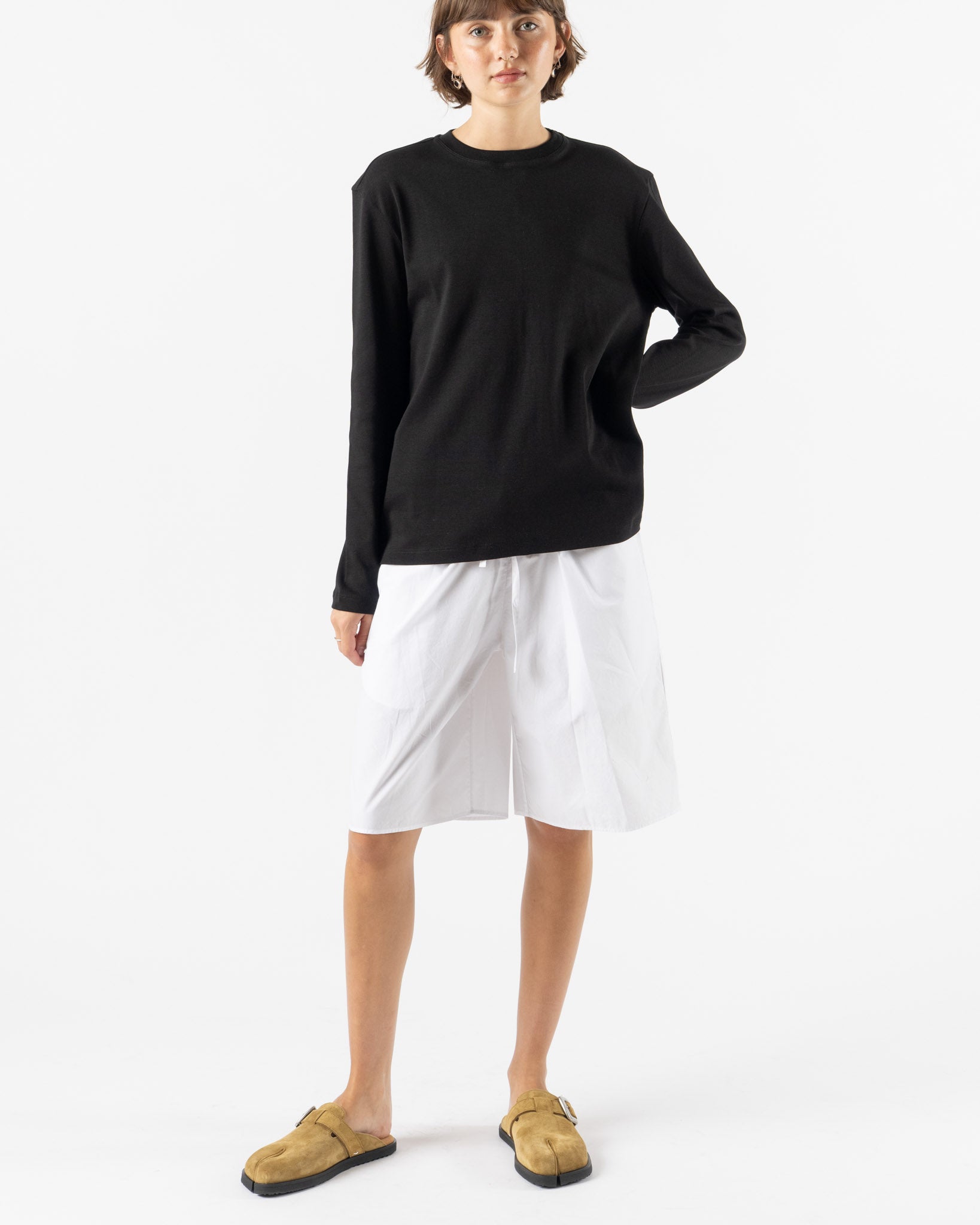FLORE FLORE Maggie Longsleeve in Black