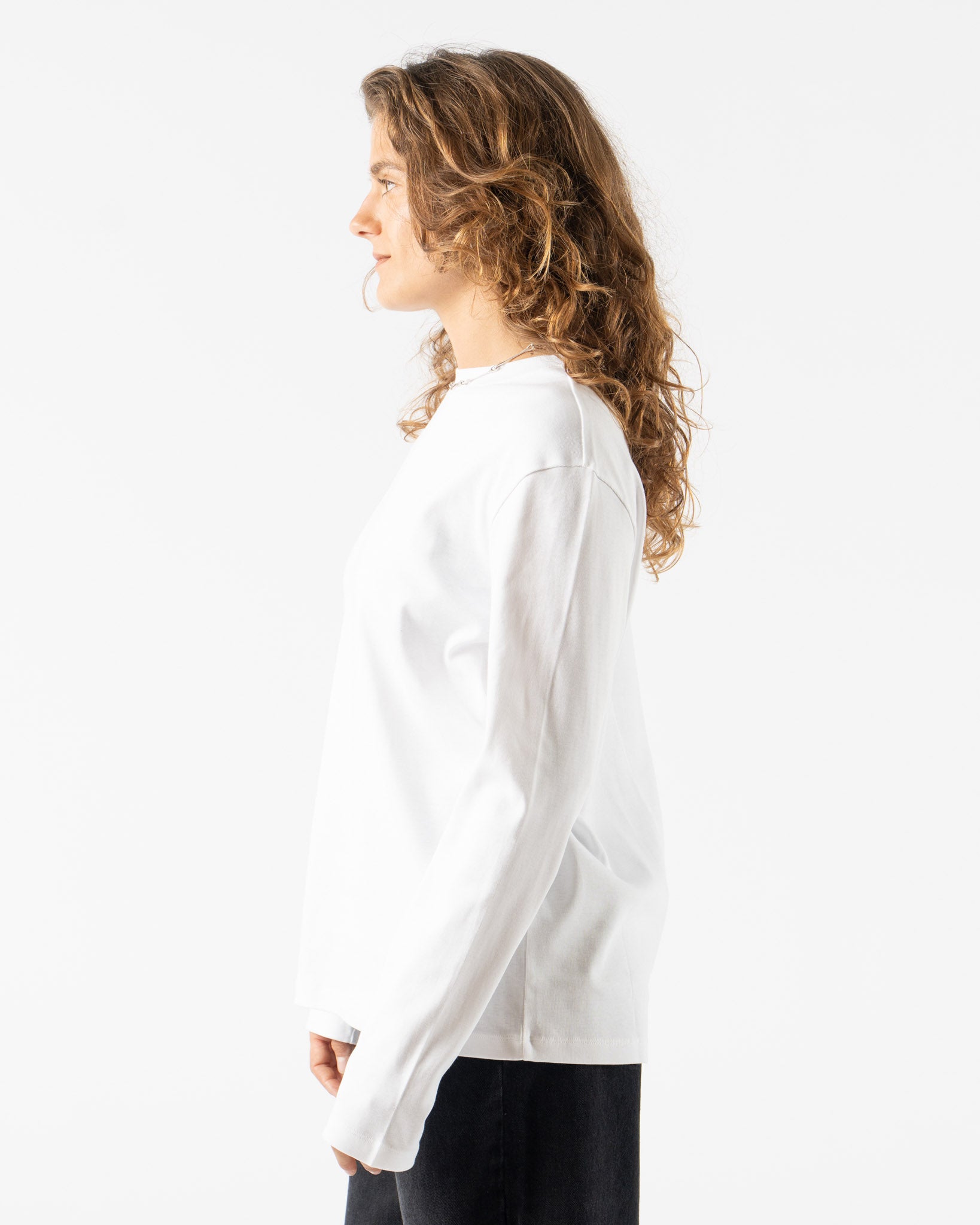 FLORE FLORE Maggie Long Sleeve in White