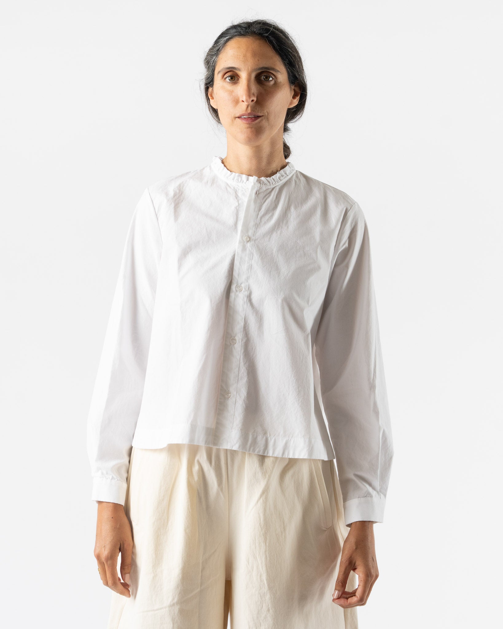 Fabiana Pigna Claude Top in White