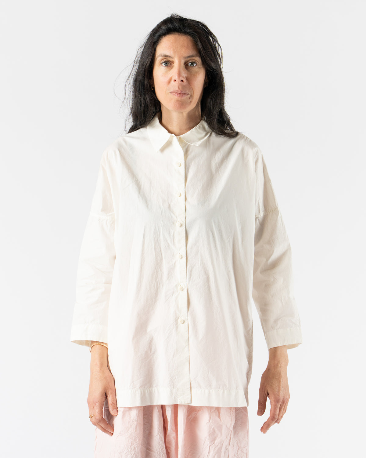 CASEY CASEY February Shirt in Off White Curated at Jake and Jones