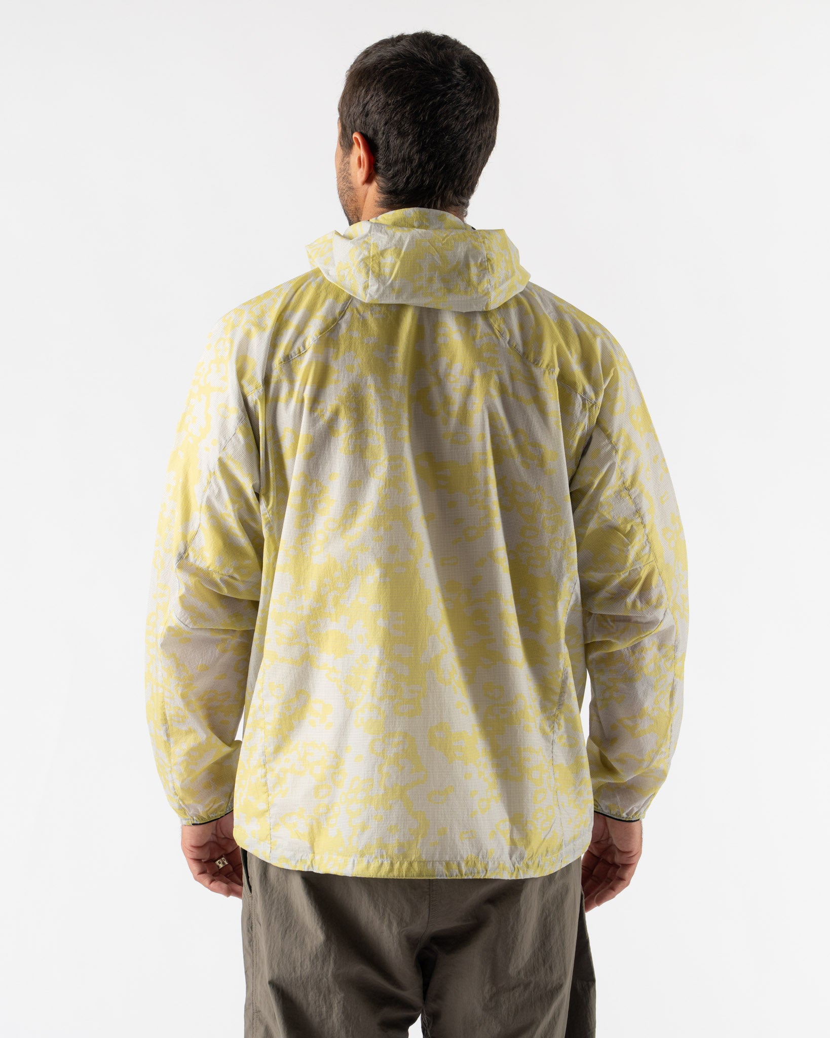 Gramicci Flyweight Hooded Jacket in Grid Camo