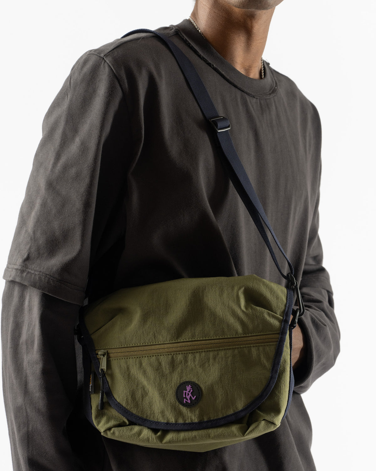 Gramicci Multi Side Bag in Olive