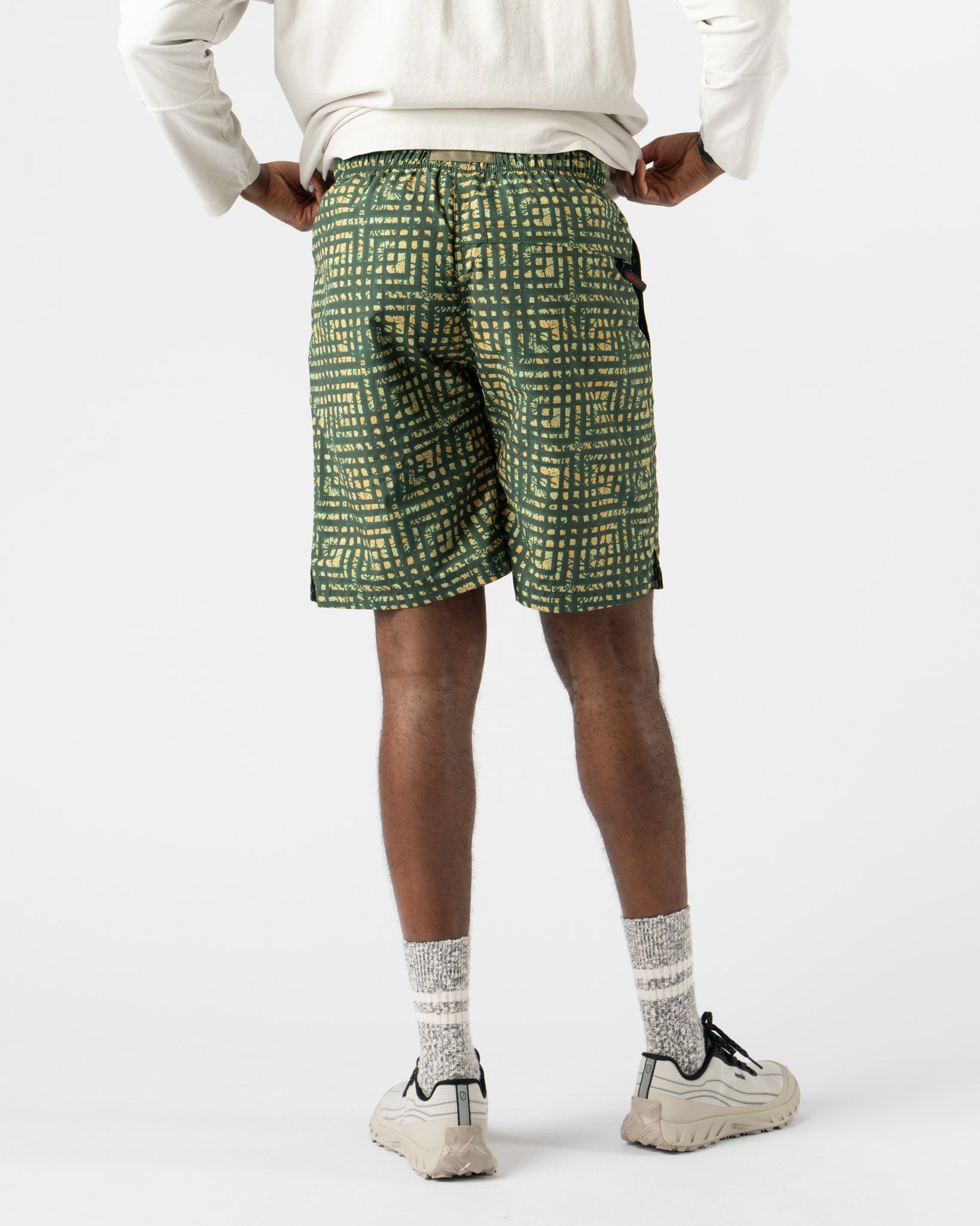 Gramicci Nylon G-Short in Batik Green