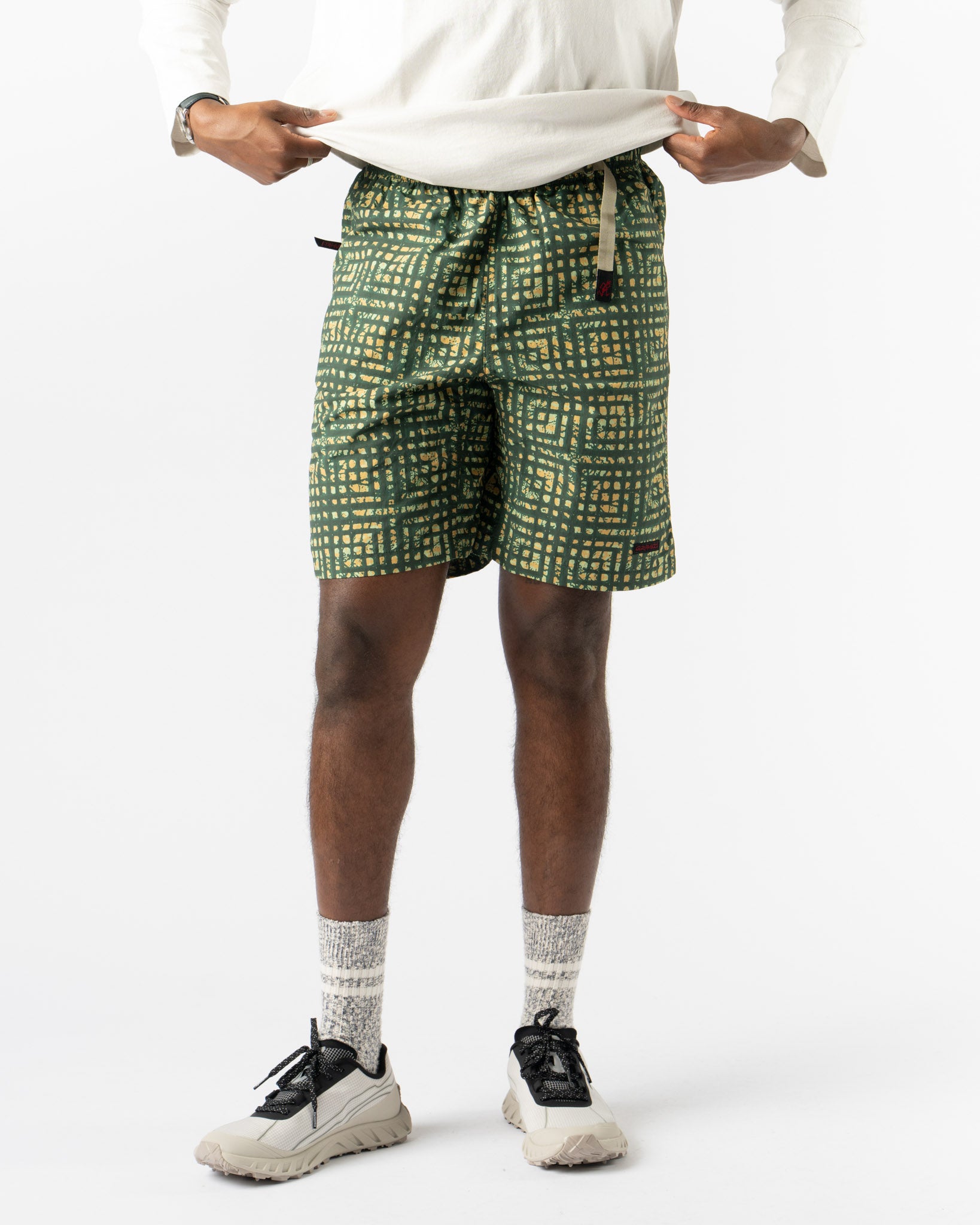 Gramicci Nylon G-Short in Batik Green