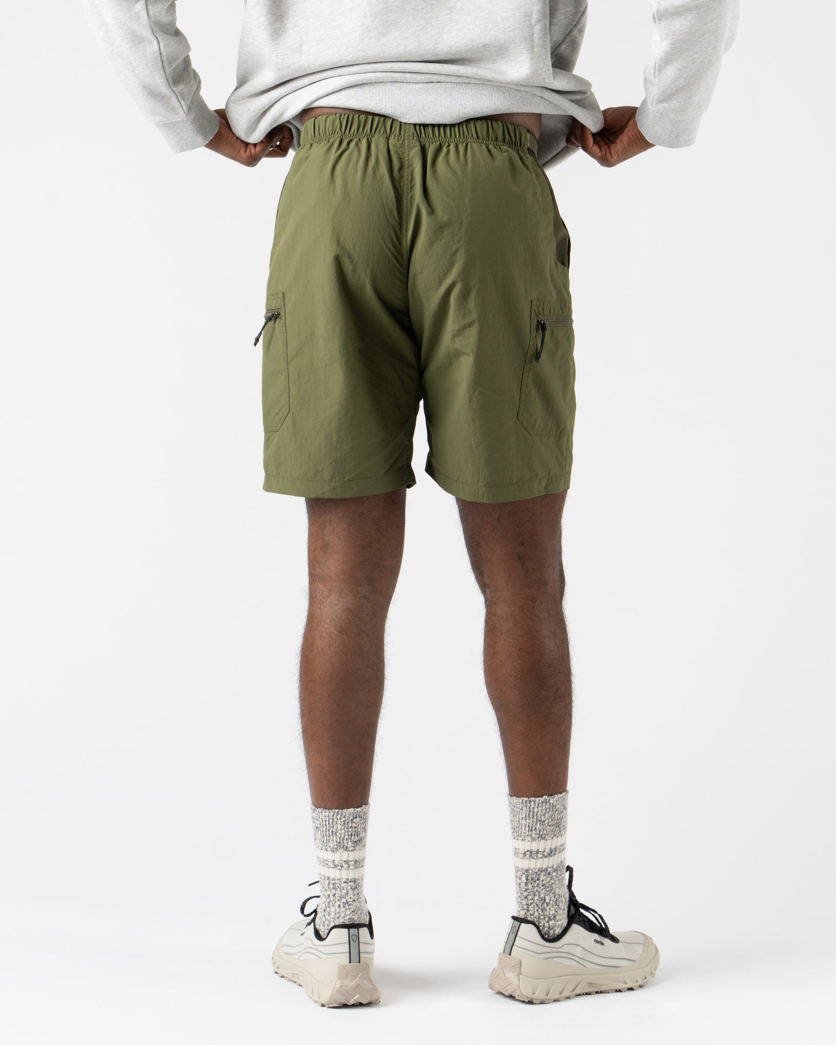 Gramicci Nylon Utility Short in Olive