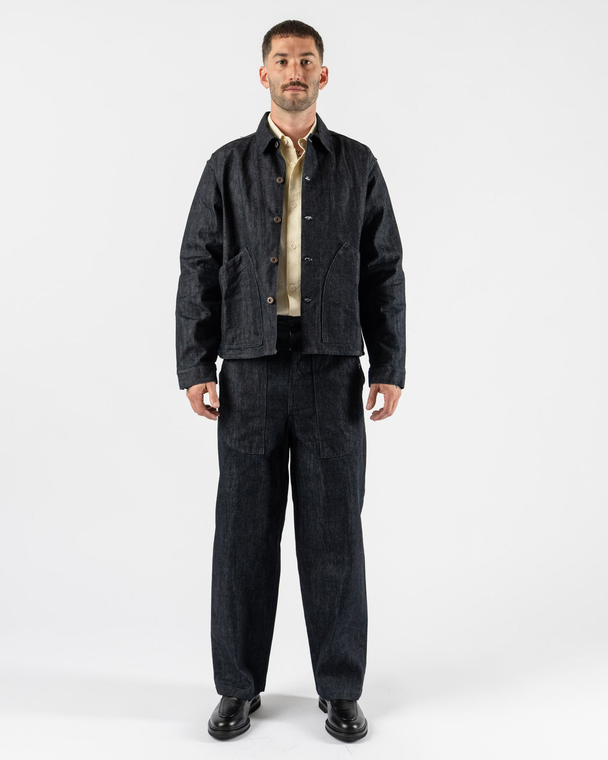 Graziano & Gutierréz Vaquero Jacket in Brown Cotton Denim