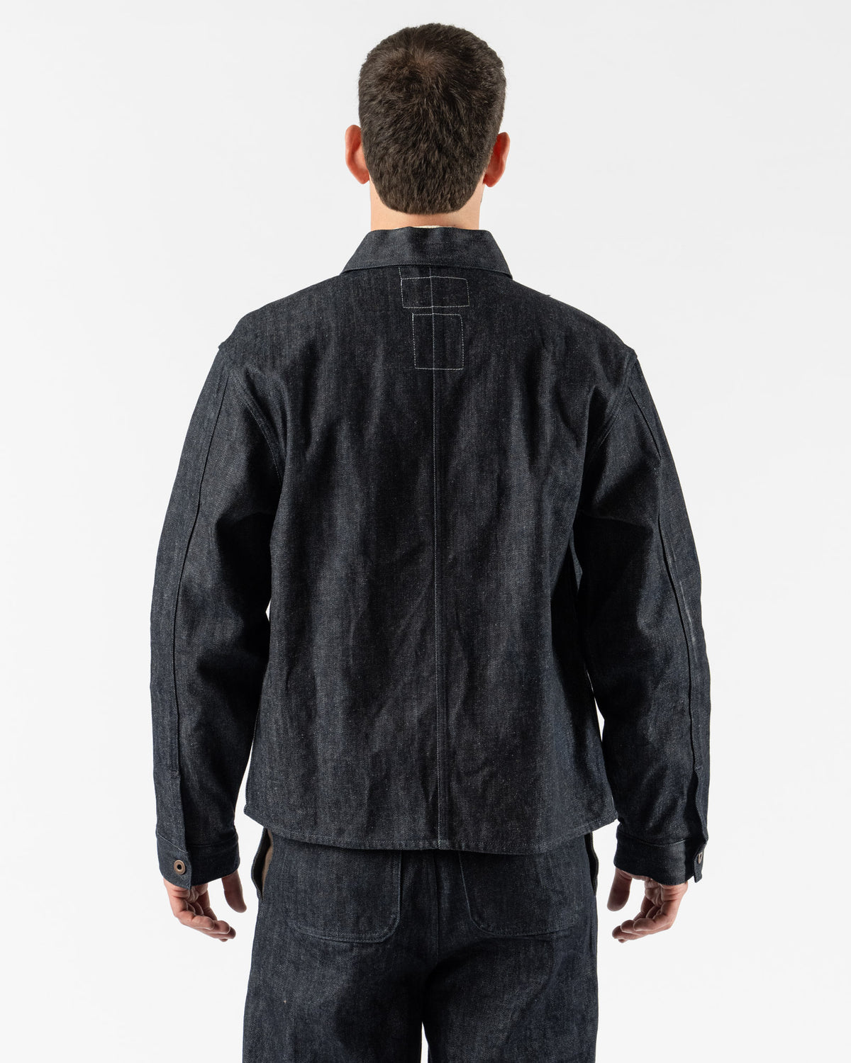 Graziano & Gutierréz Vaquero Jacket in Brown Cotton Denim