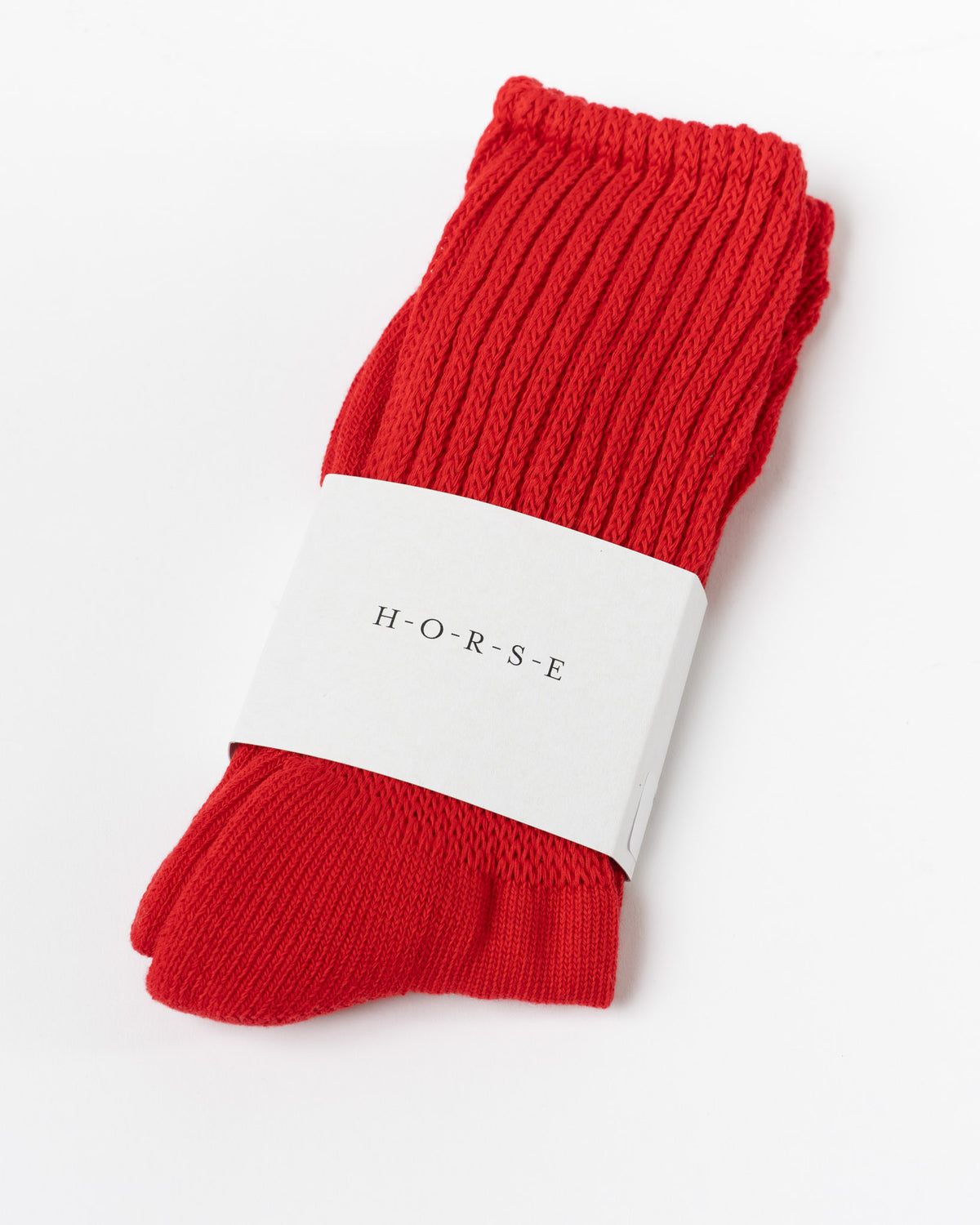 H-O-R-S-E The Sock in Red