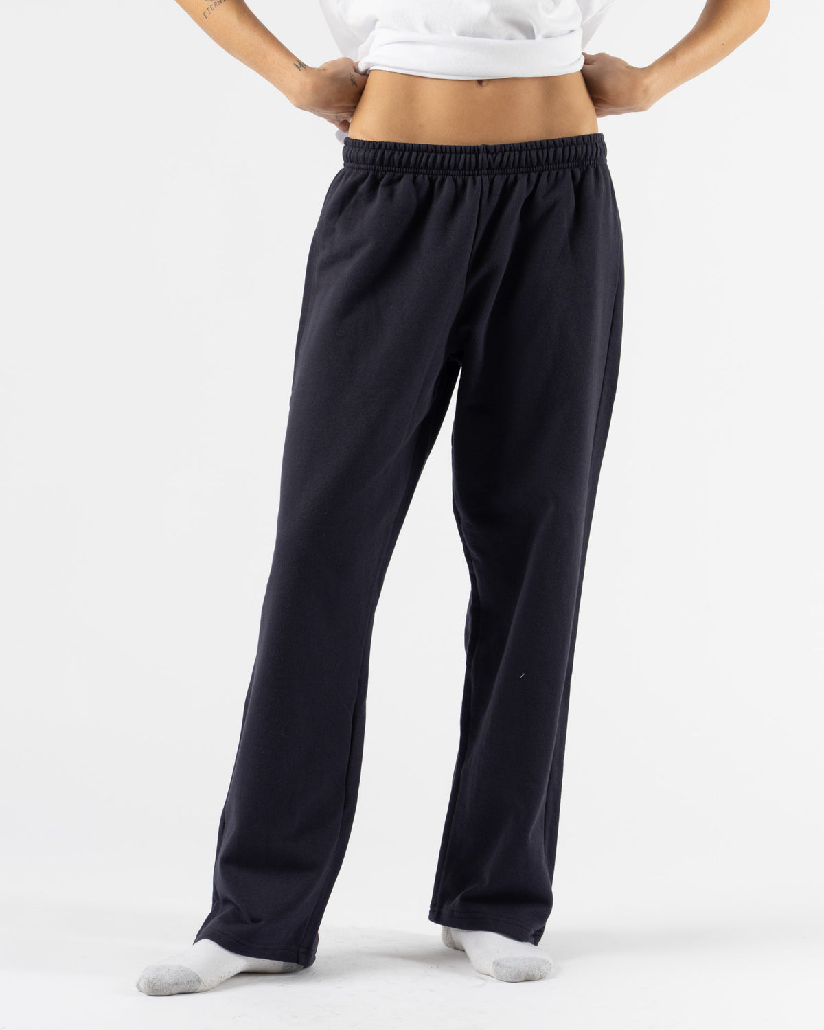 H-O-R-S-E The Straight Leg Sweatpant in Navy