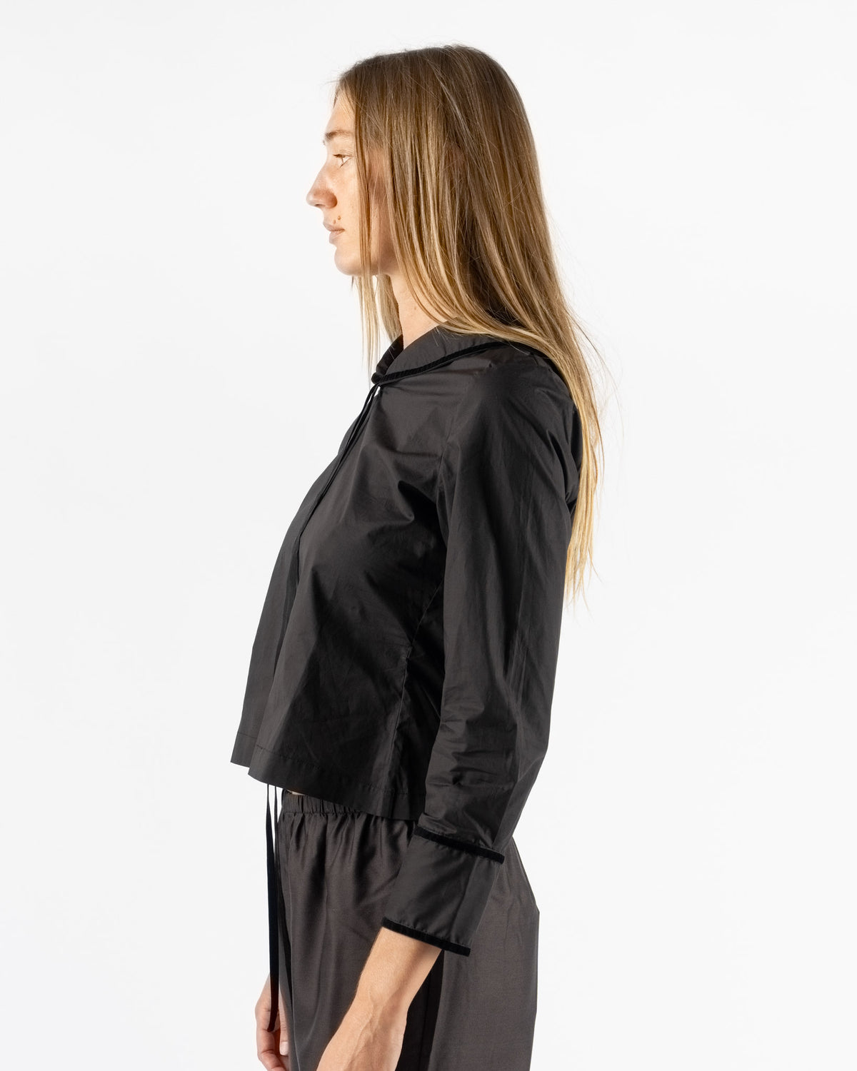 Hai Olive Blouse in Black