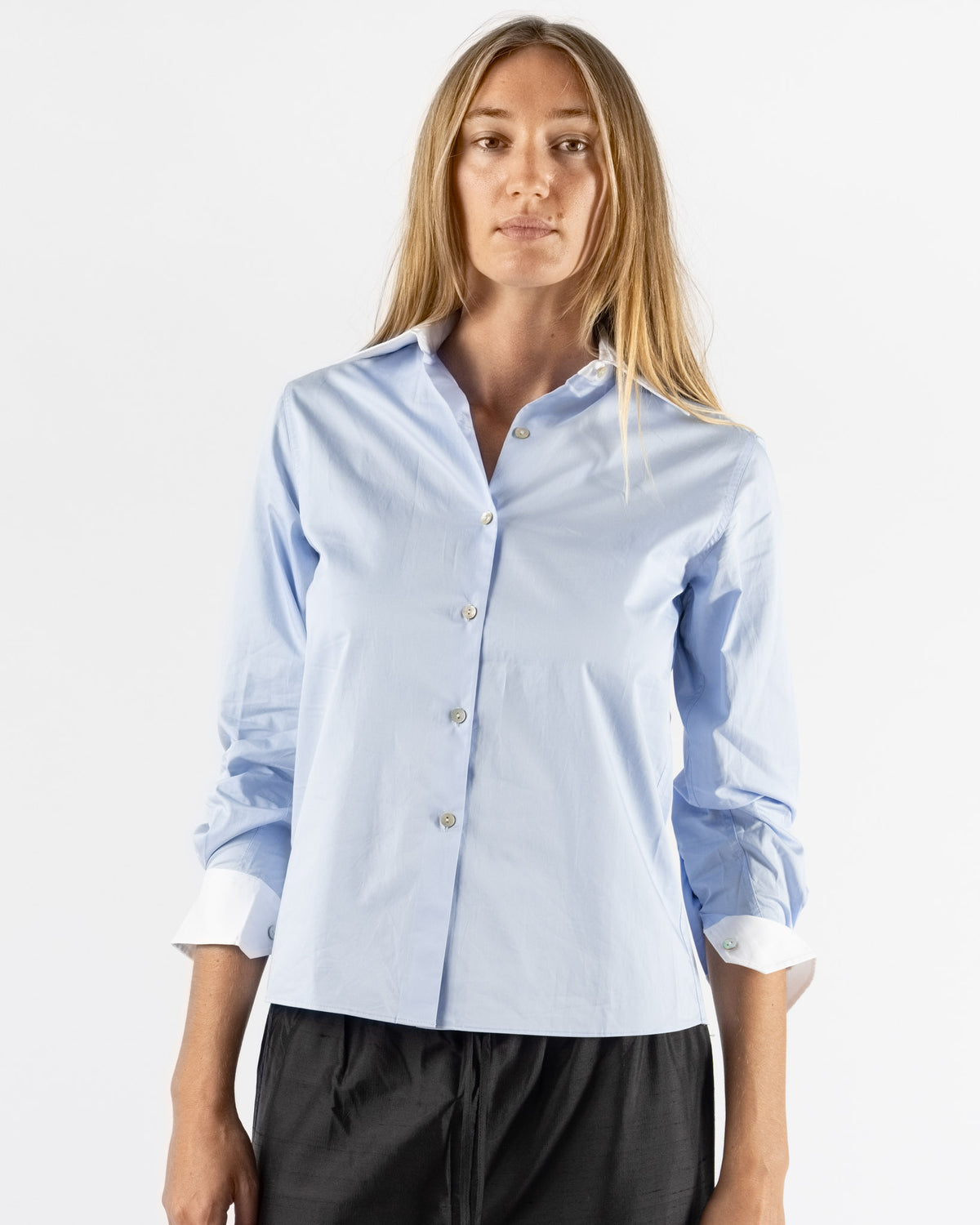 Hai Alba Shirt in Blue & White