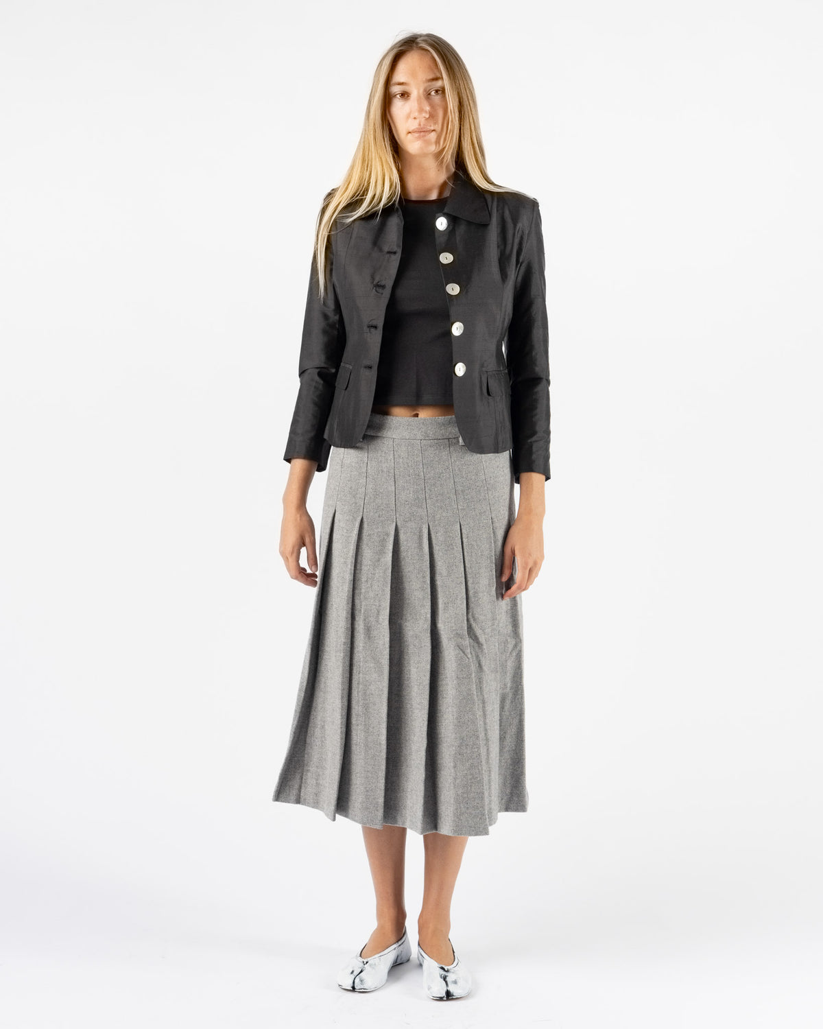 Hai Paulette Skirt in Grey