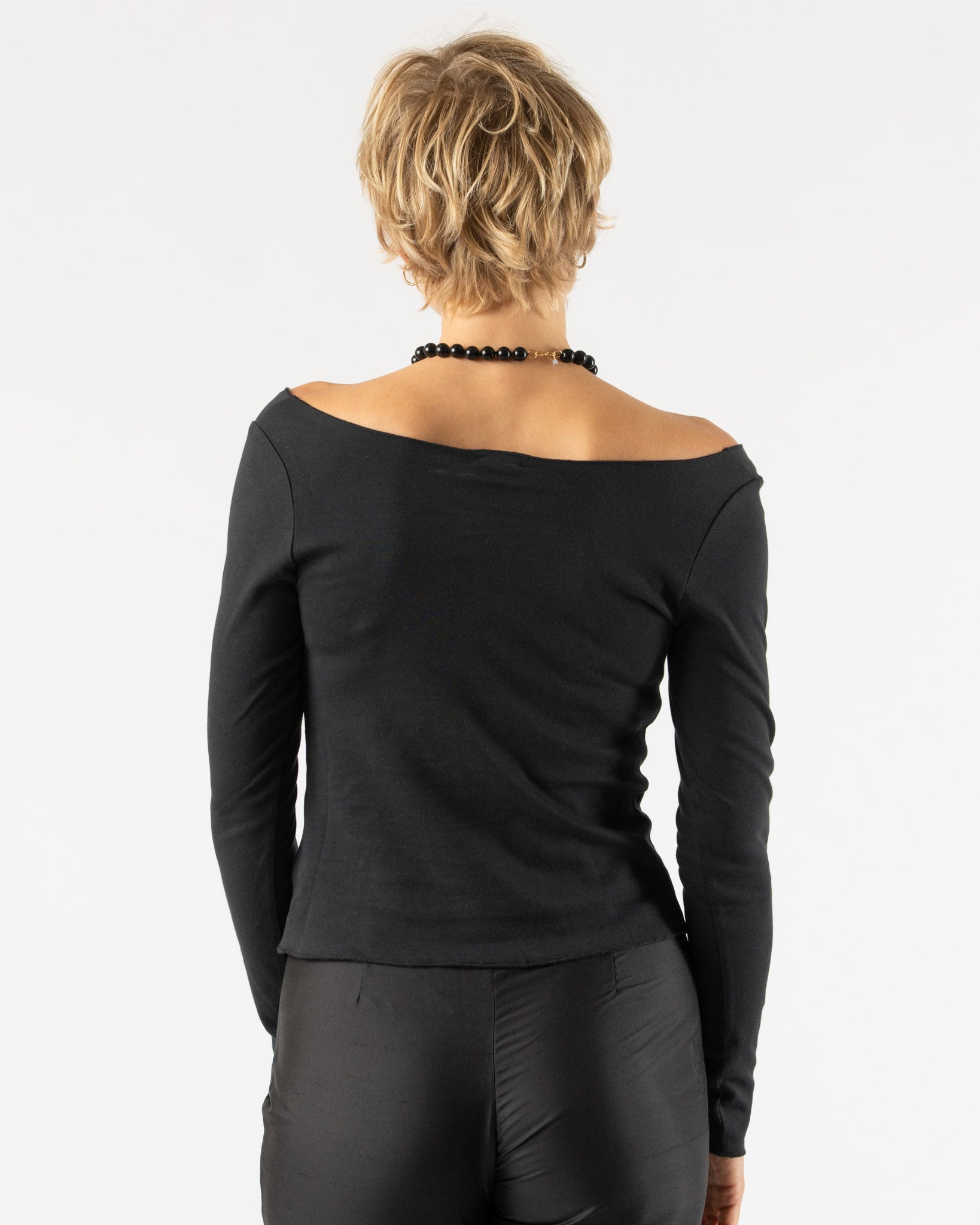 Hai Gretchen Tee in Black