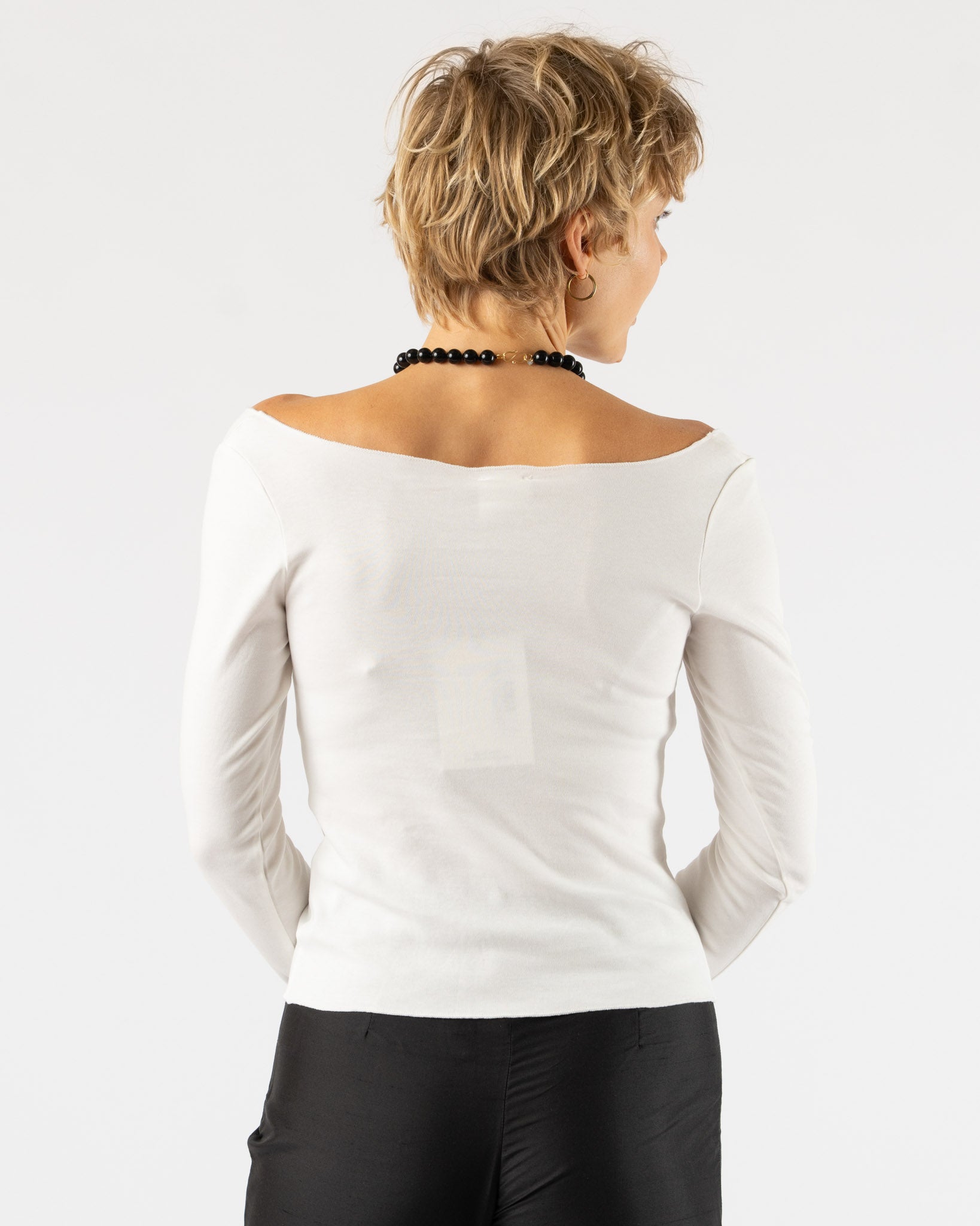 Hai Gretchen Tee in White