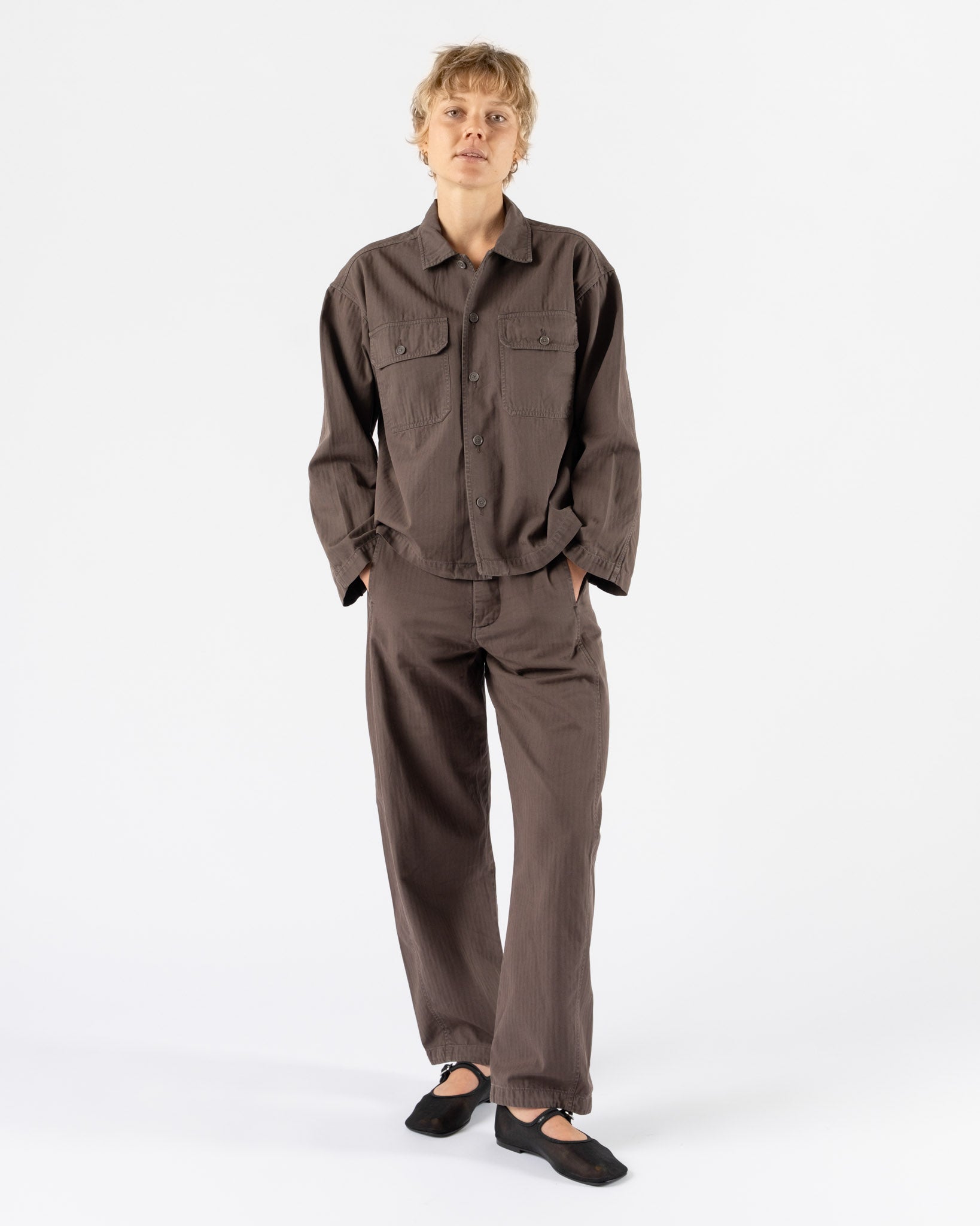 Shaina Mote Arc Pant in Ermine