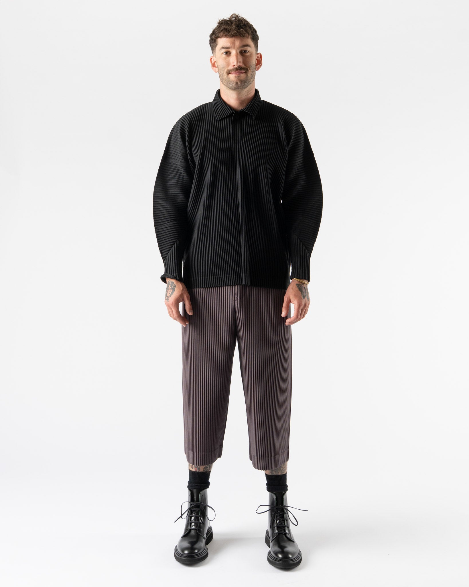 Homme Plissé Issey Miyake August Monthly Colors in Black