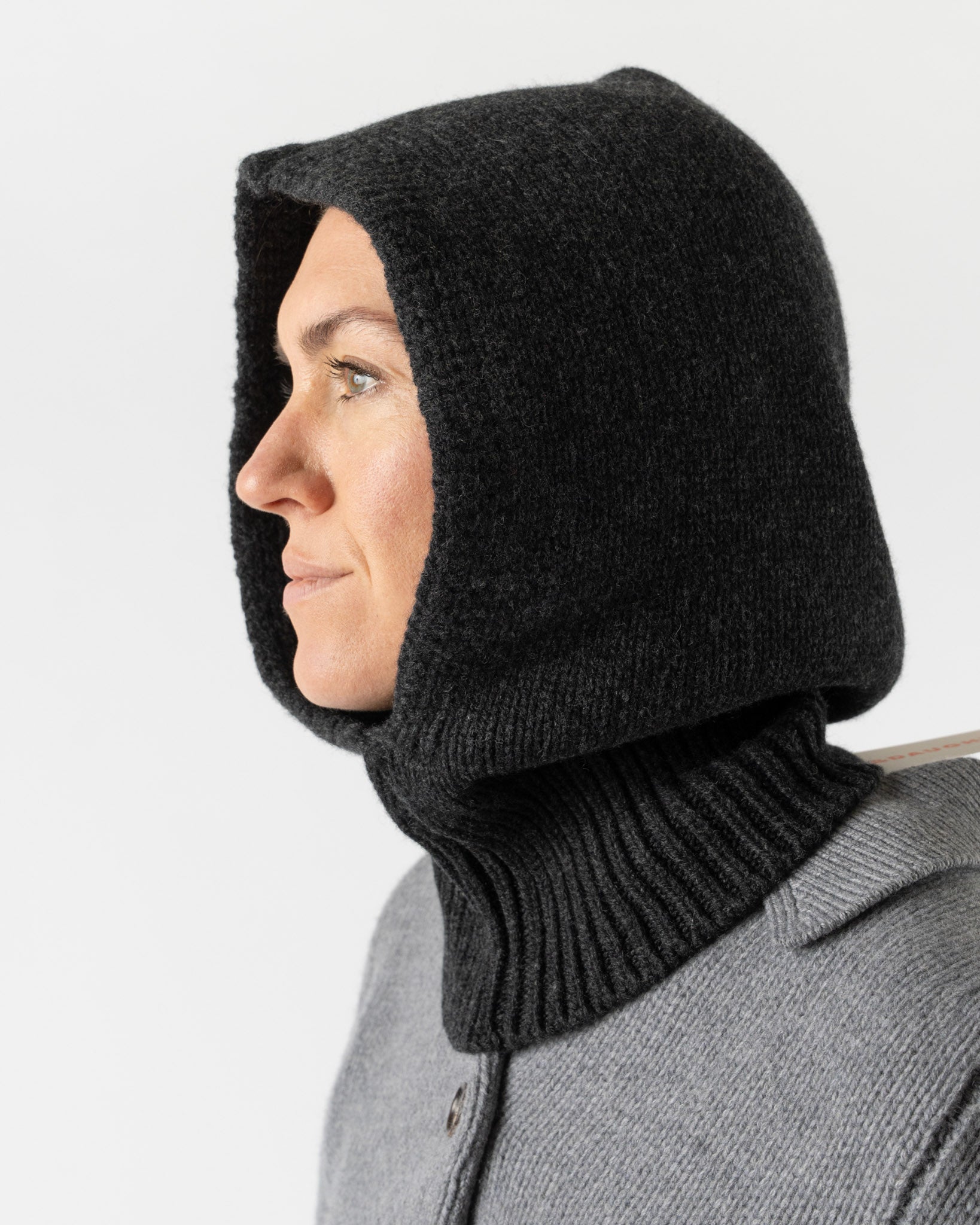 &Daughter Hood in Charcoal