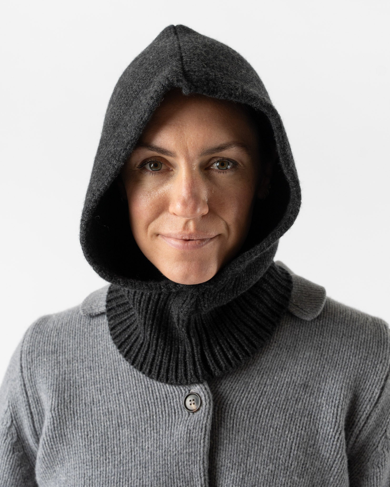 &Daughter Hood in Charcoal