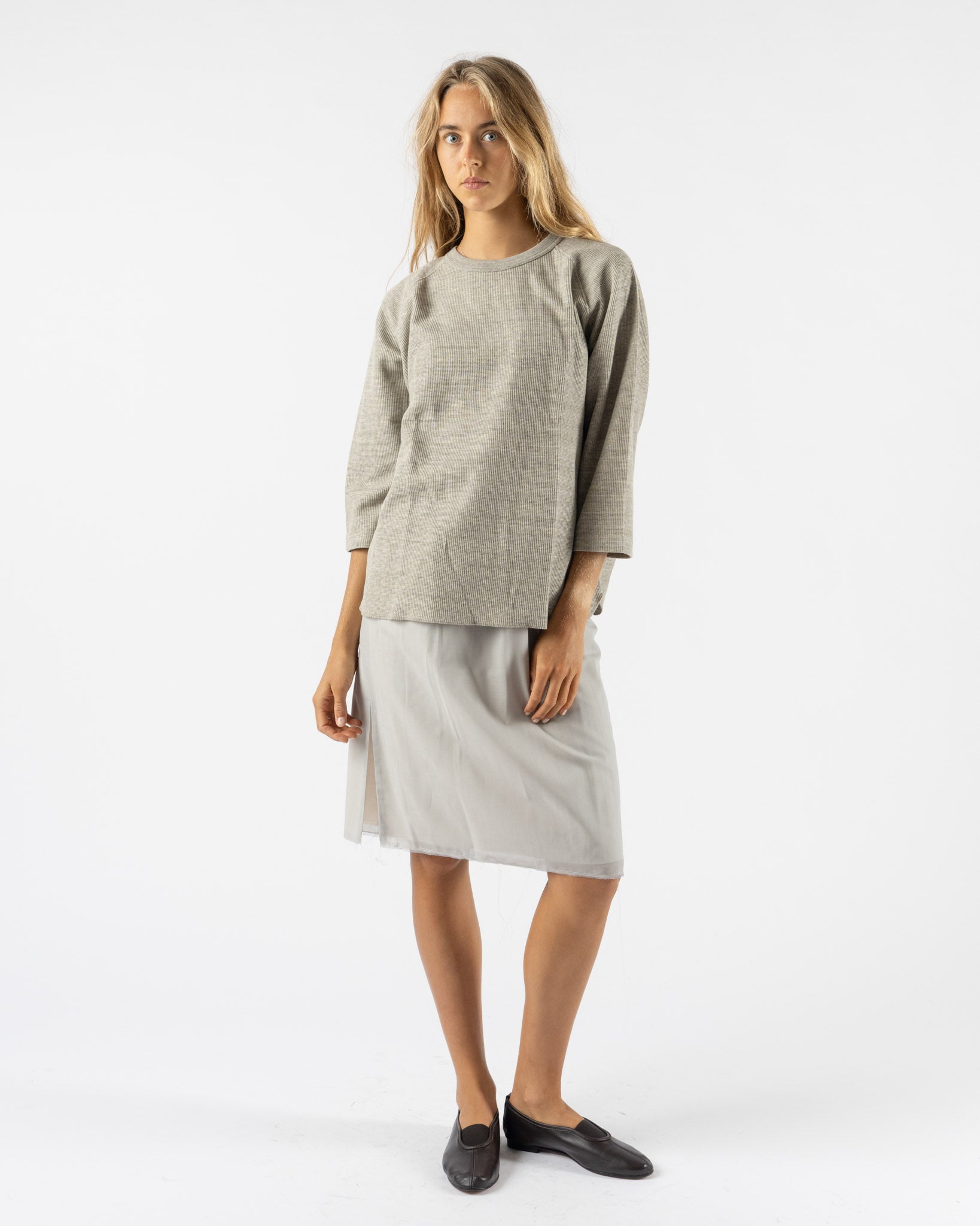 Camiel Fortgens Grandma Skirt in Light Grey