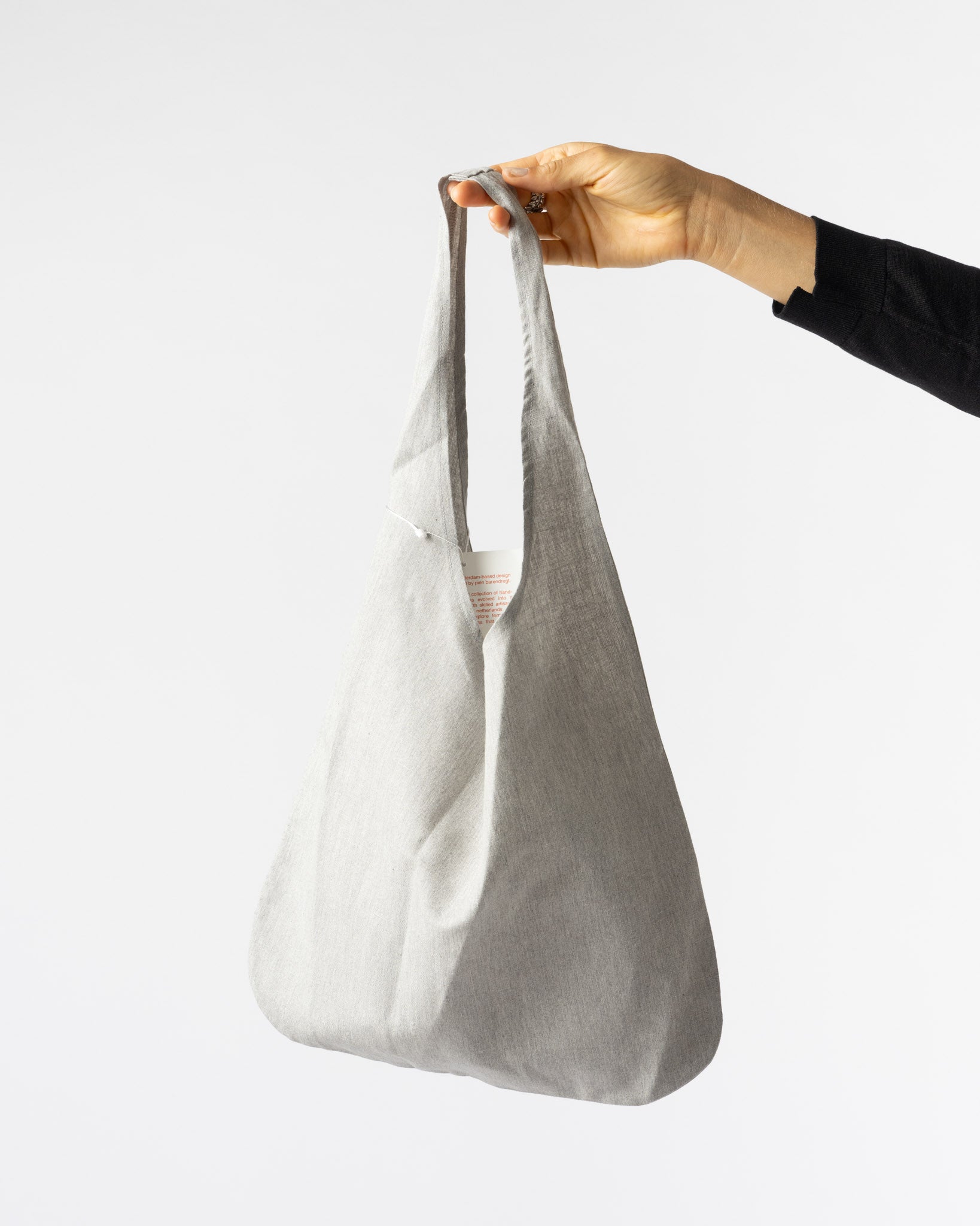Pien Studios Shoulder Tote in Light Grey