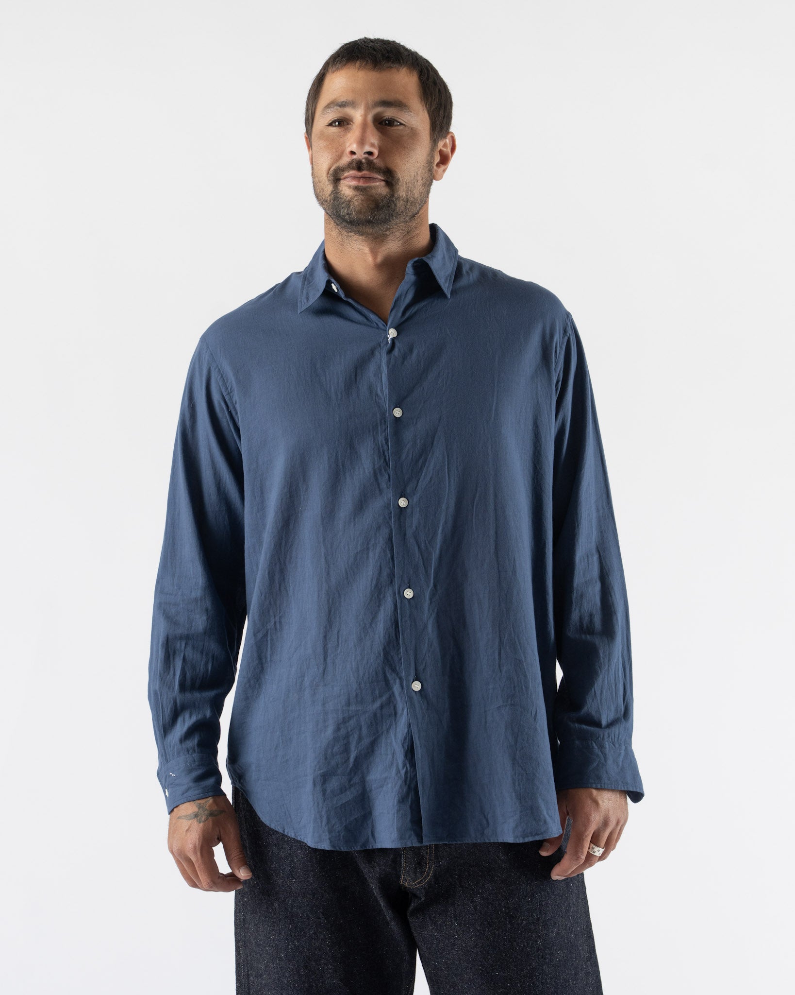 Kaptain Sunshine Plain Shirt Curated at Jake and Jones
