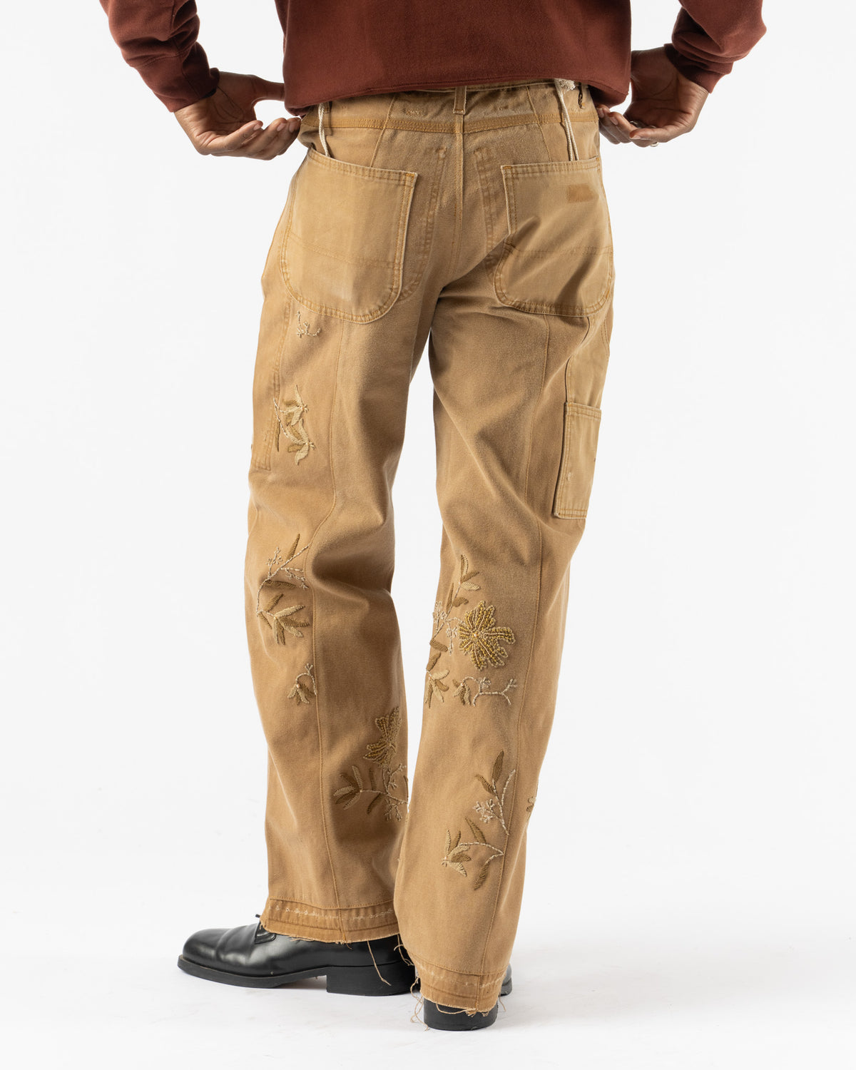 Kartik Research Upcycled Workwear Pant in Canvas